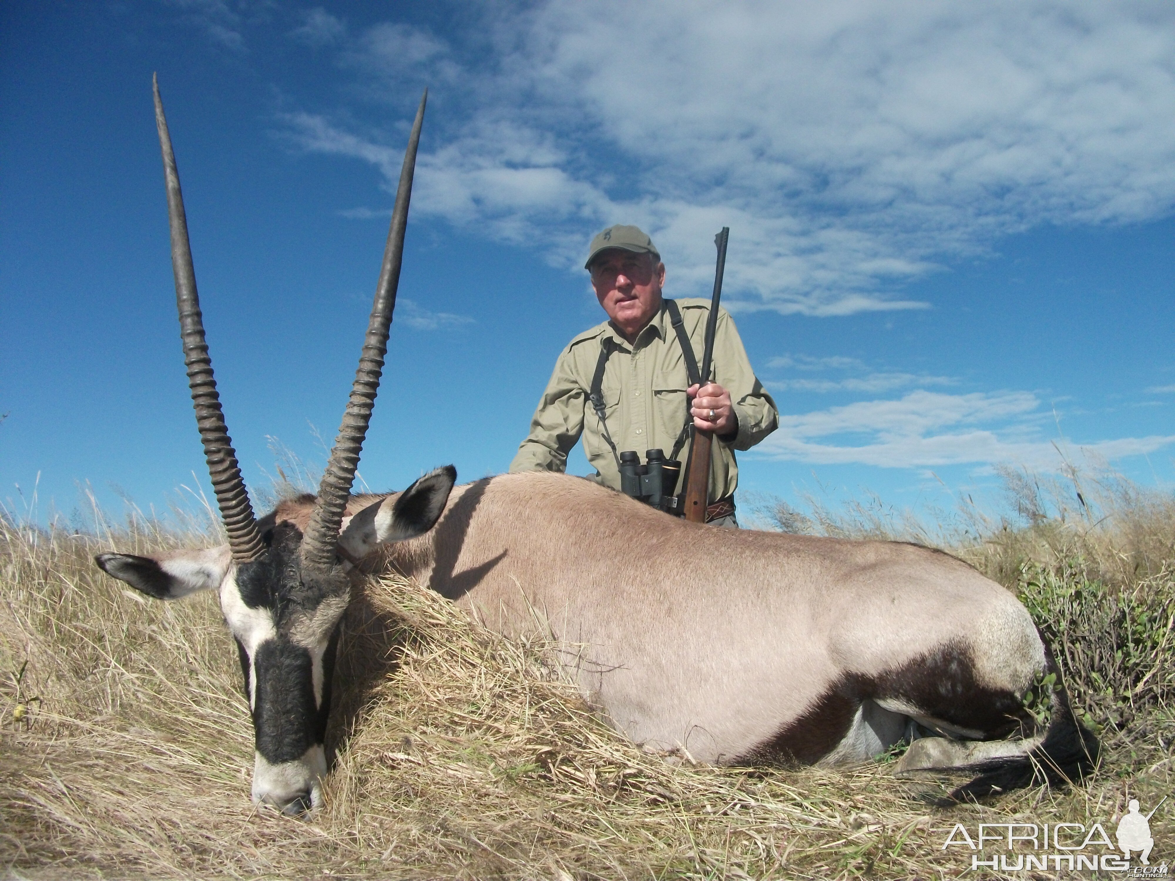 Hunting Gemsbok in Namibia