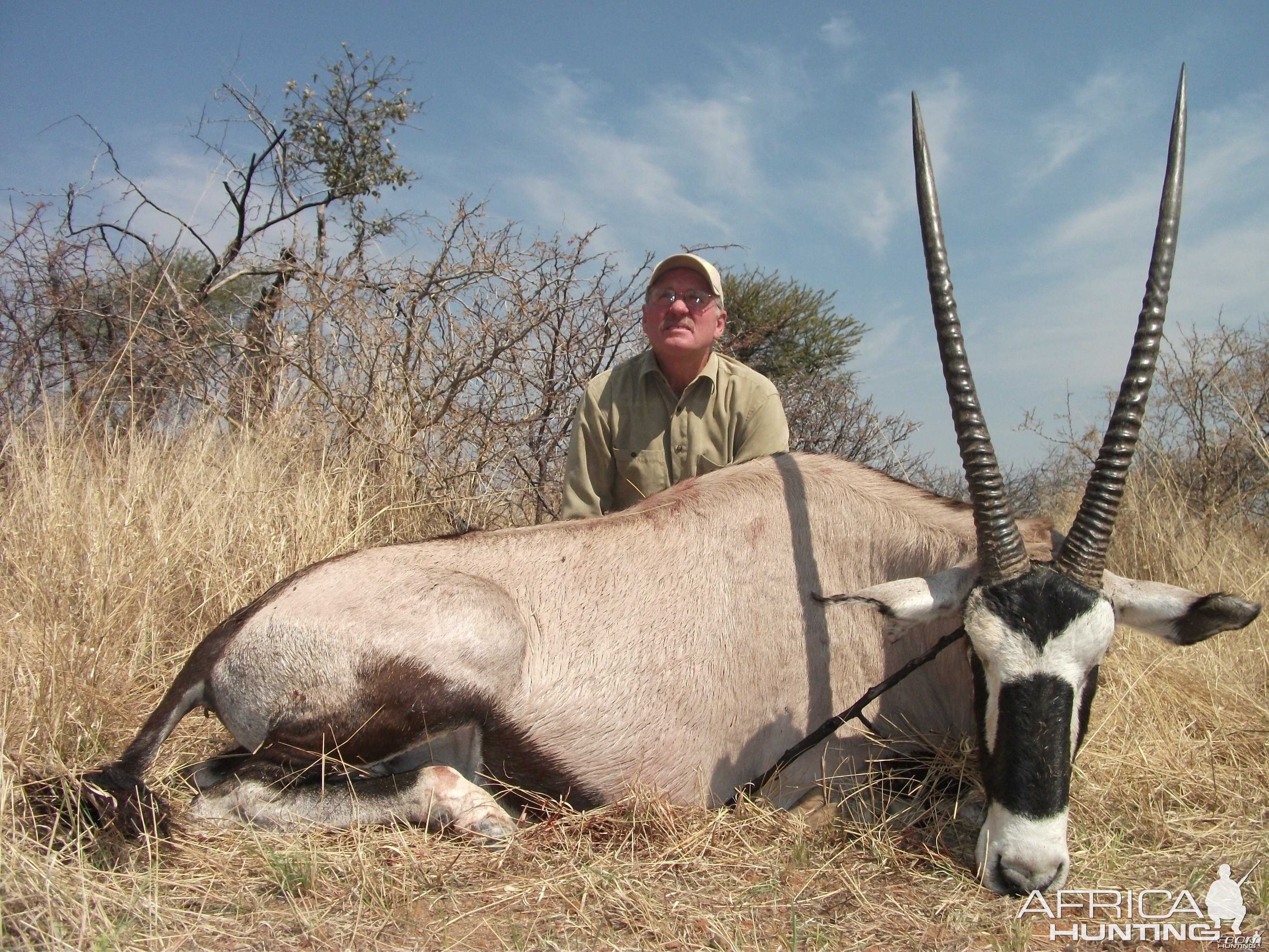 Hunting Gemsbok in Namibia