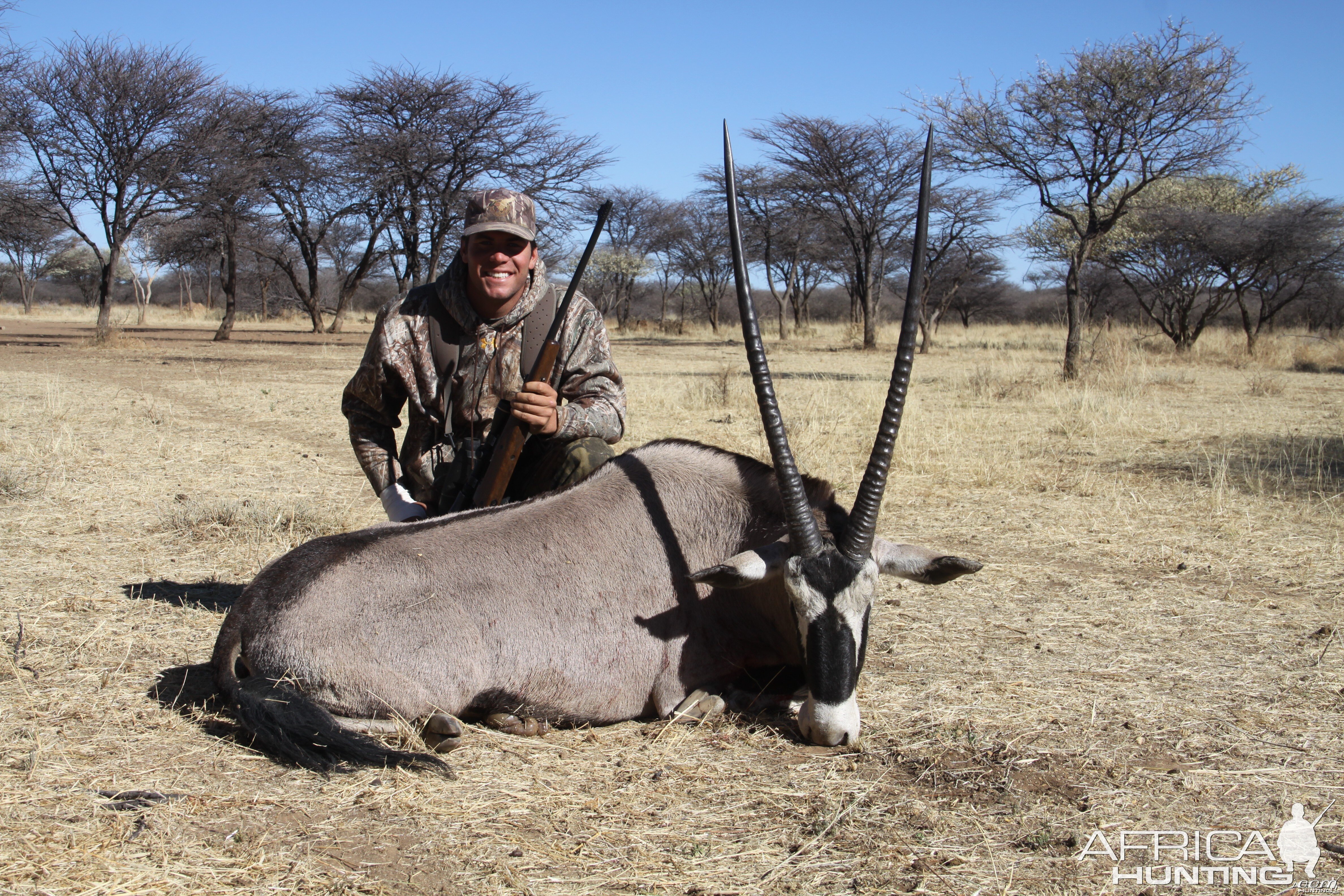 Hunting Gemsbok in Namibia