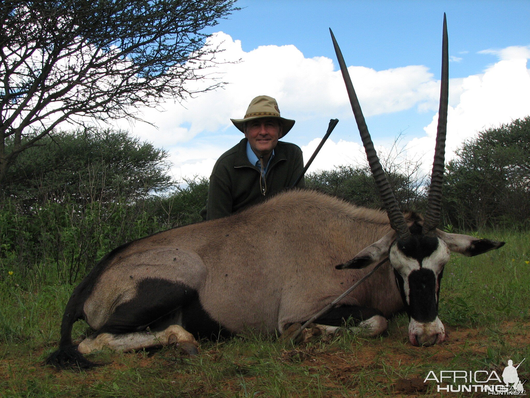 Hunting Gemsbok in Namibia