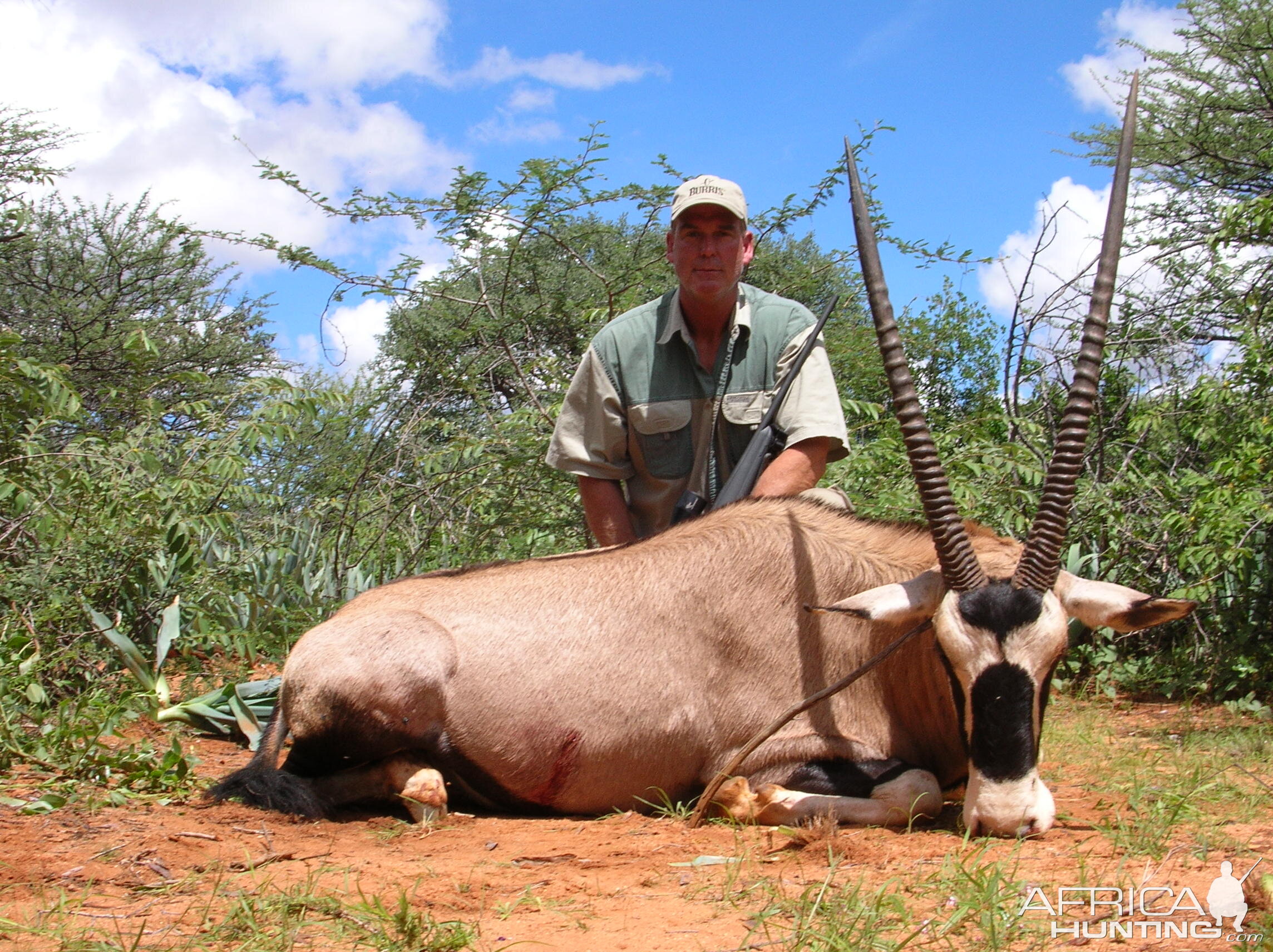 Hunting Gemsbok in Namibia