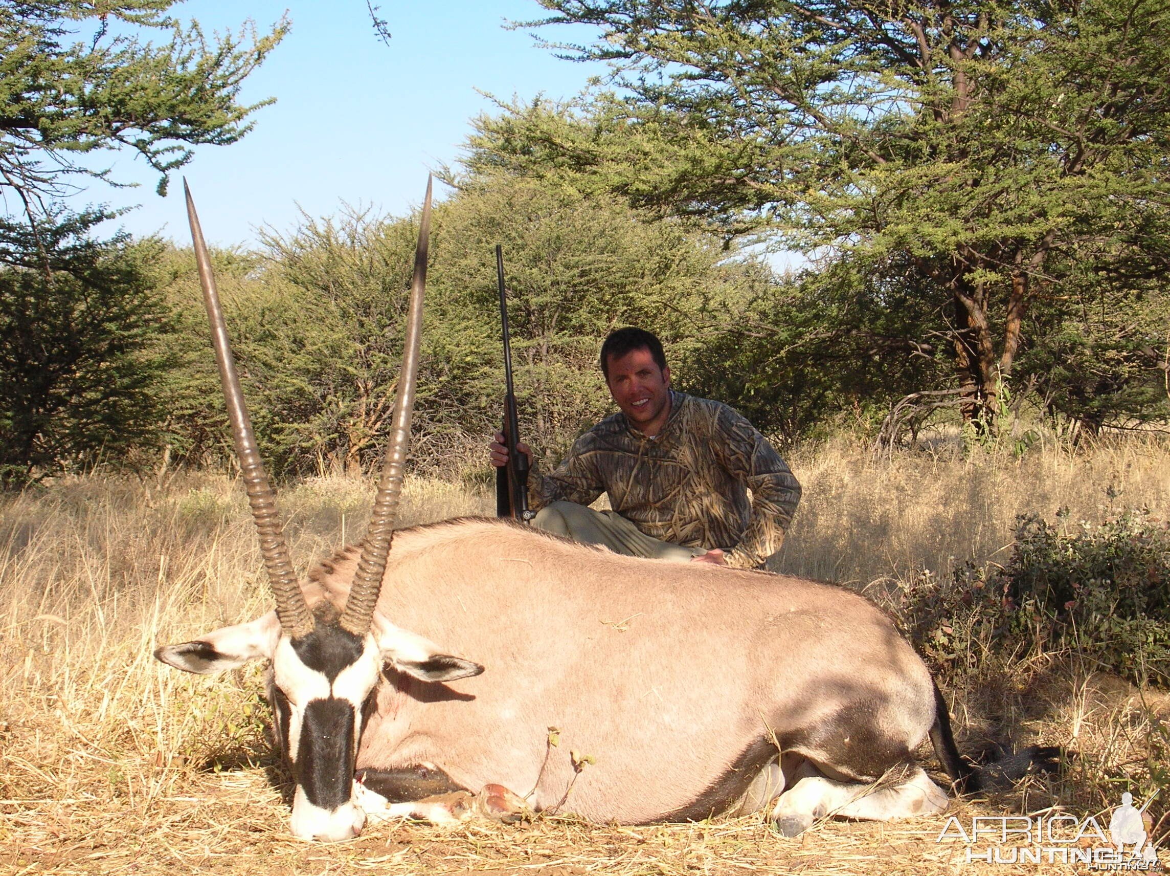 Hunting Gemsbok in Namibia