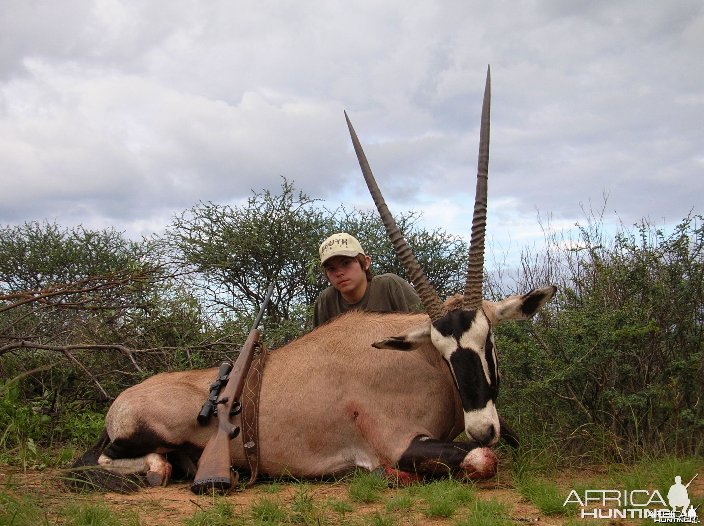 Hunting Gemsbok in Namibia