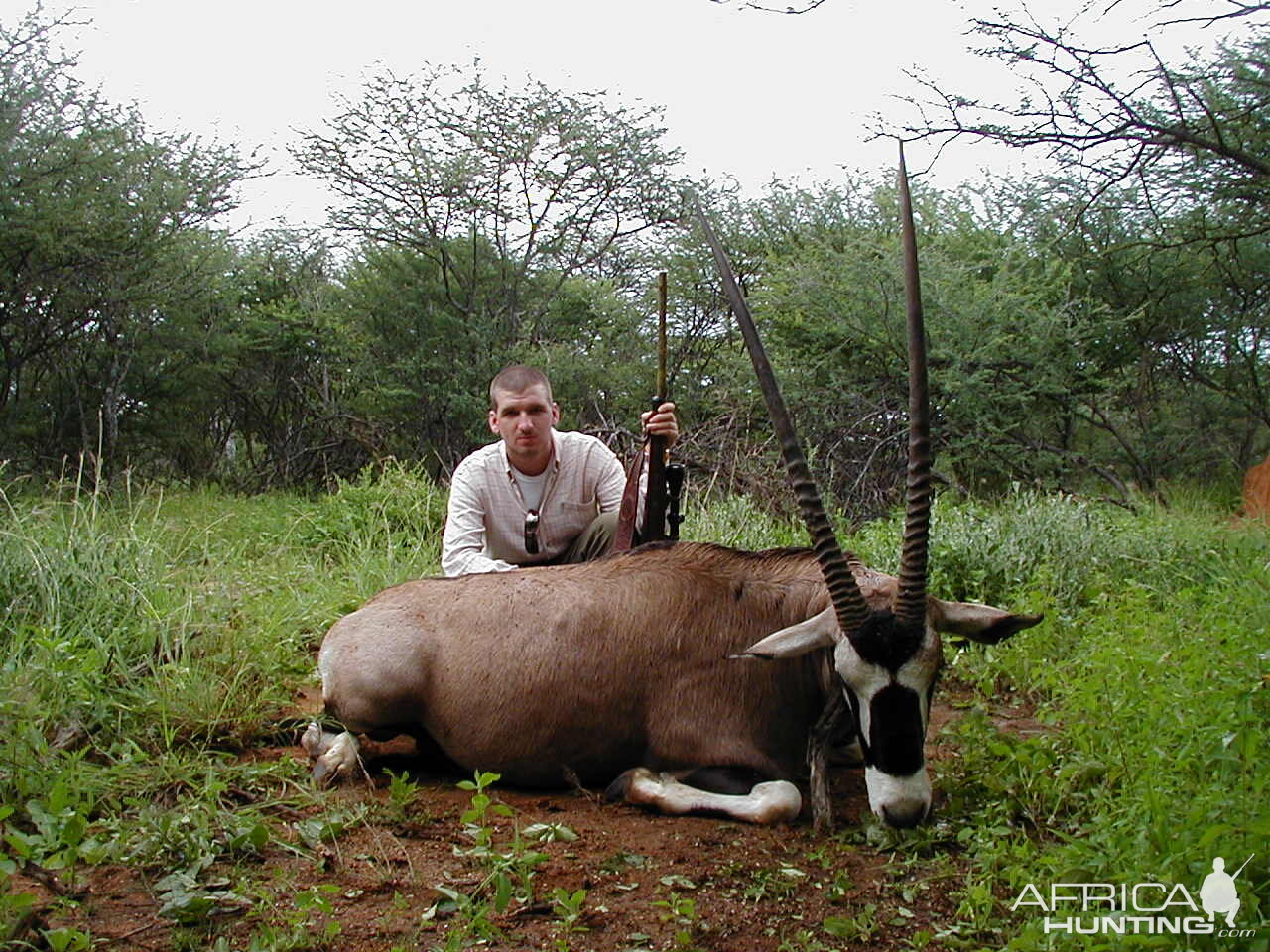 Hunting Gemsbok in Namibia