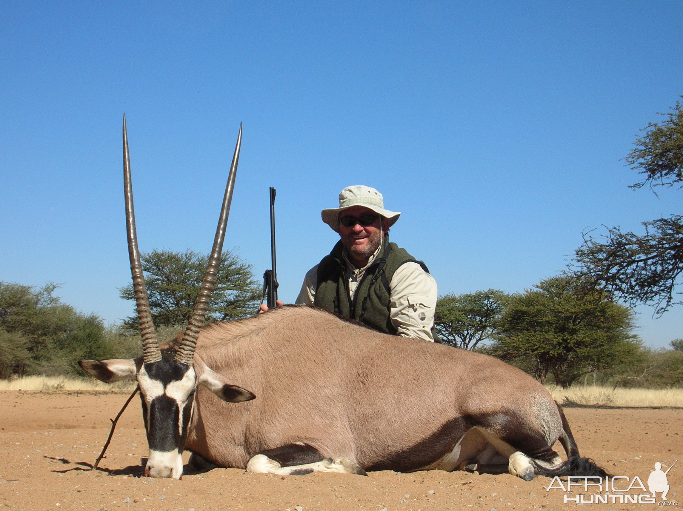 Hunting Gemsbok in Namibia