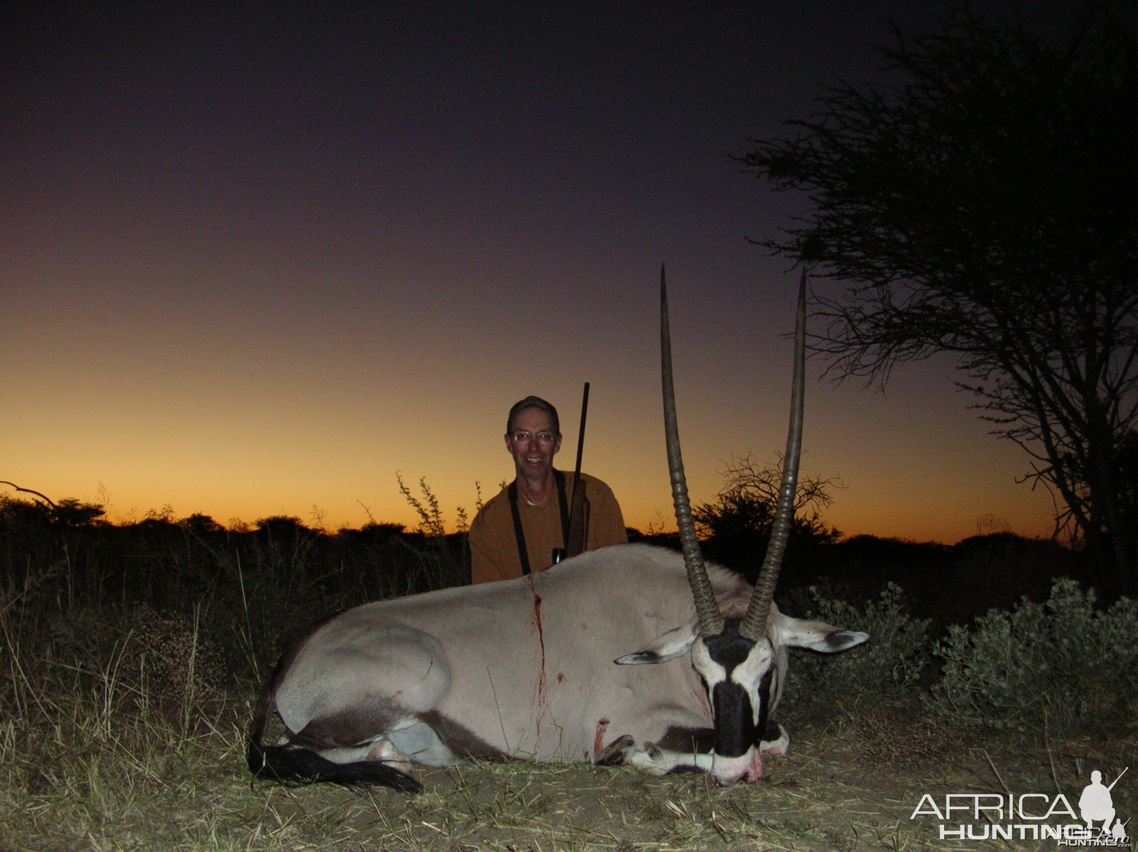 Hunting Gemsbok in Namibia