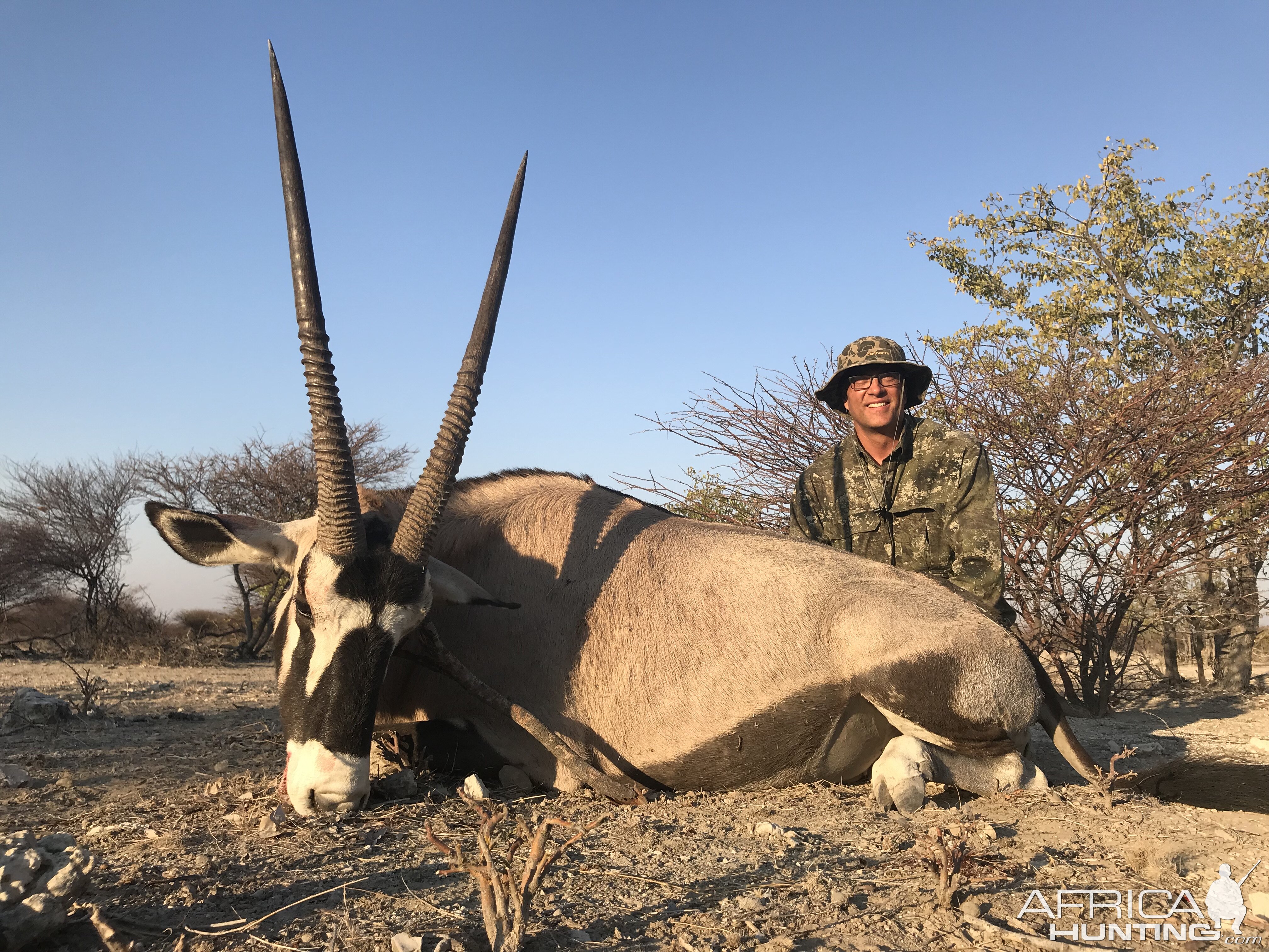 Hunting Gemsbok in Namibia