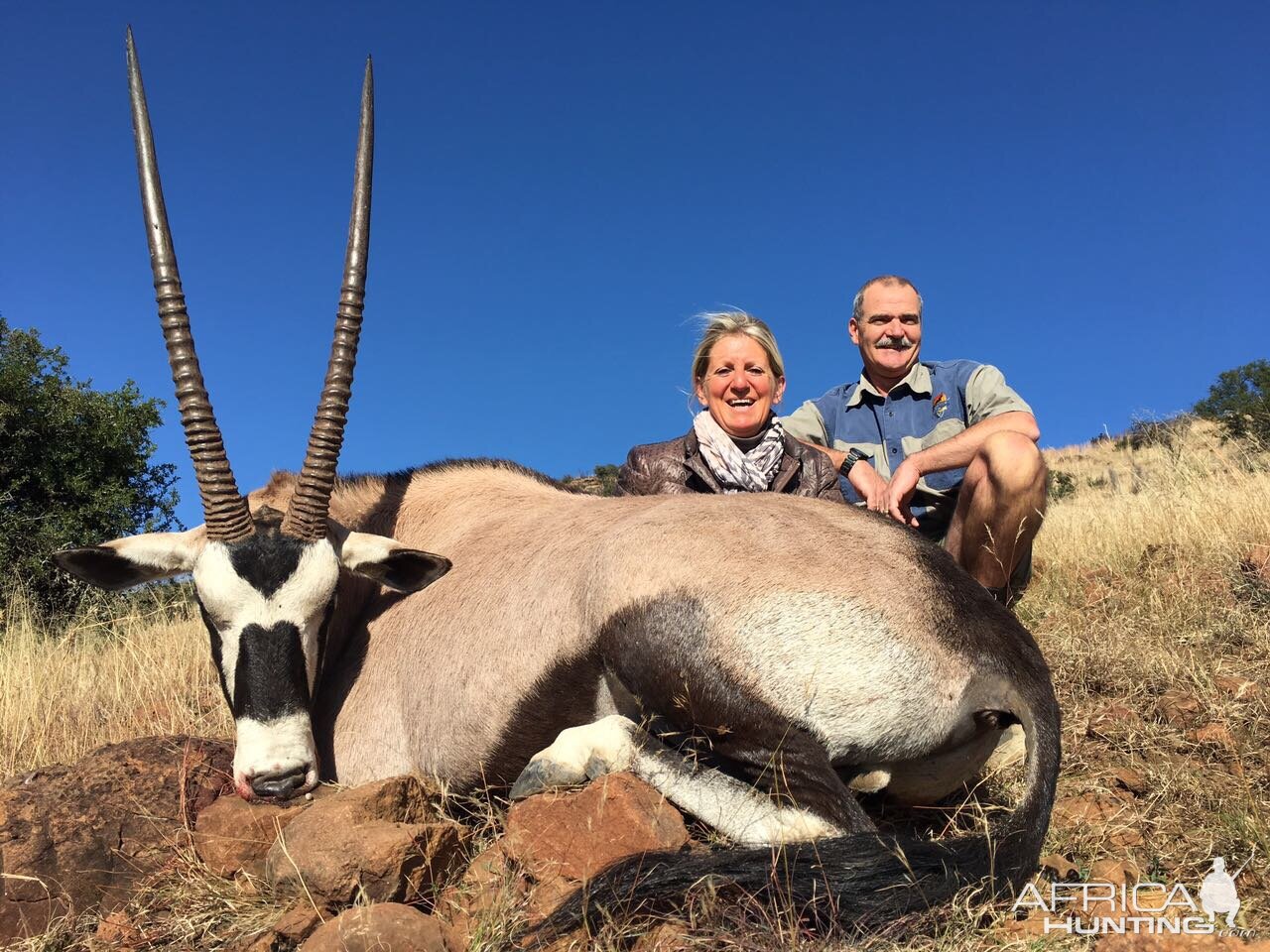 Hunting Gemsbok in South Africa