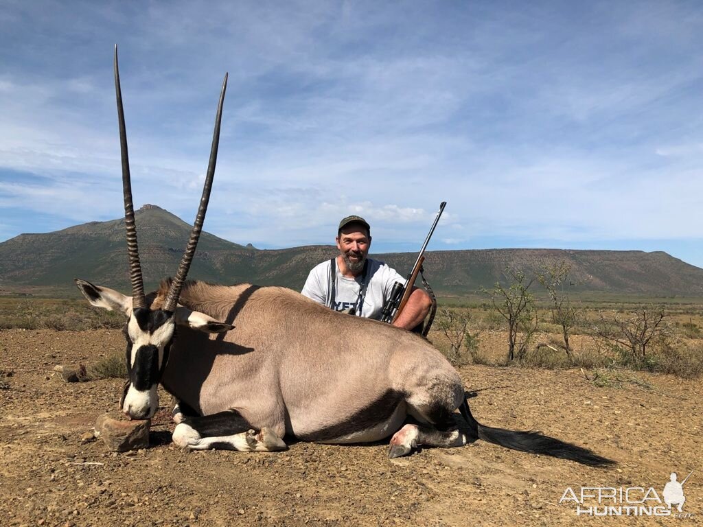 Hunting Gemsbok in South Africa