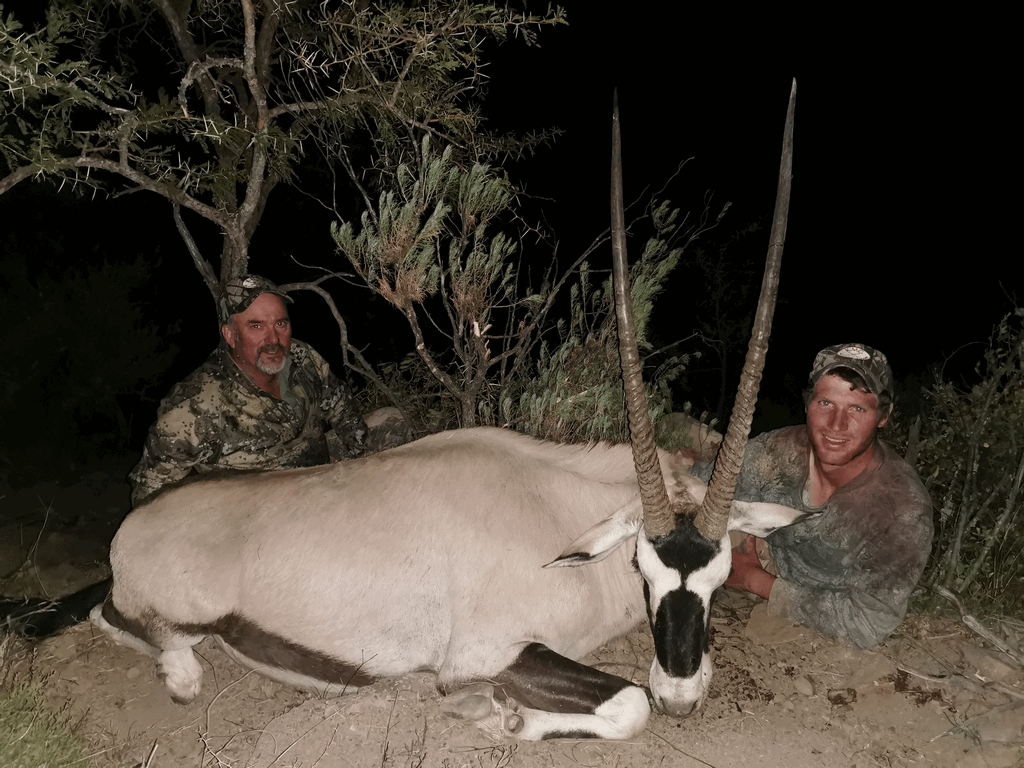 Hunting Gemsbok in South Africa