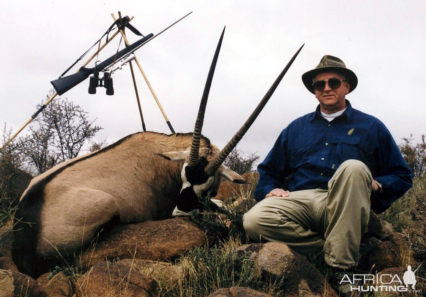 Hunting Gemsbok in Zimbabwe
