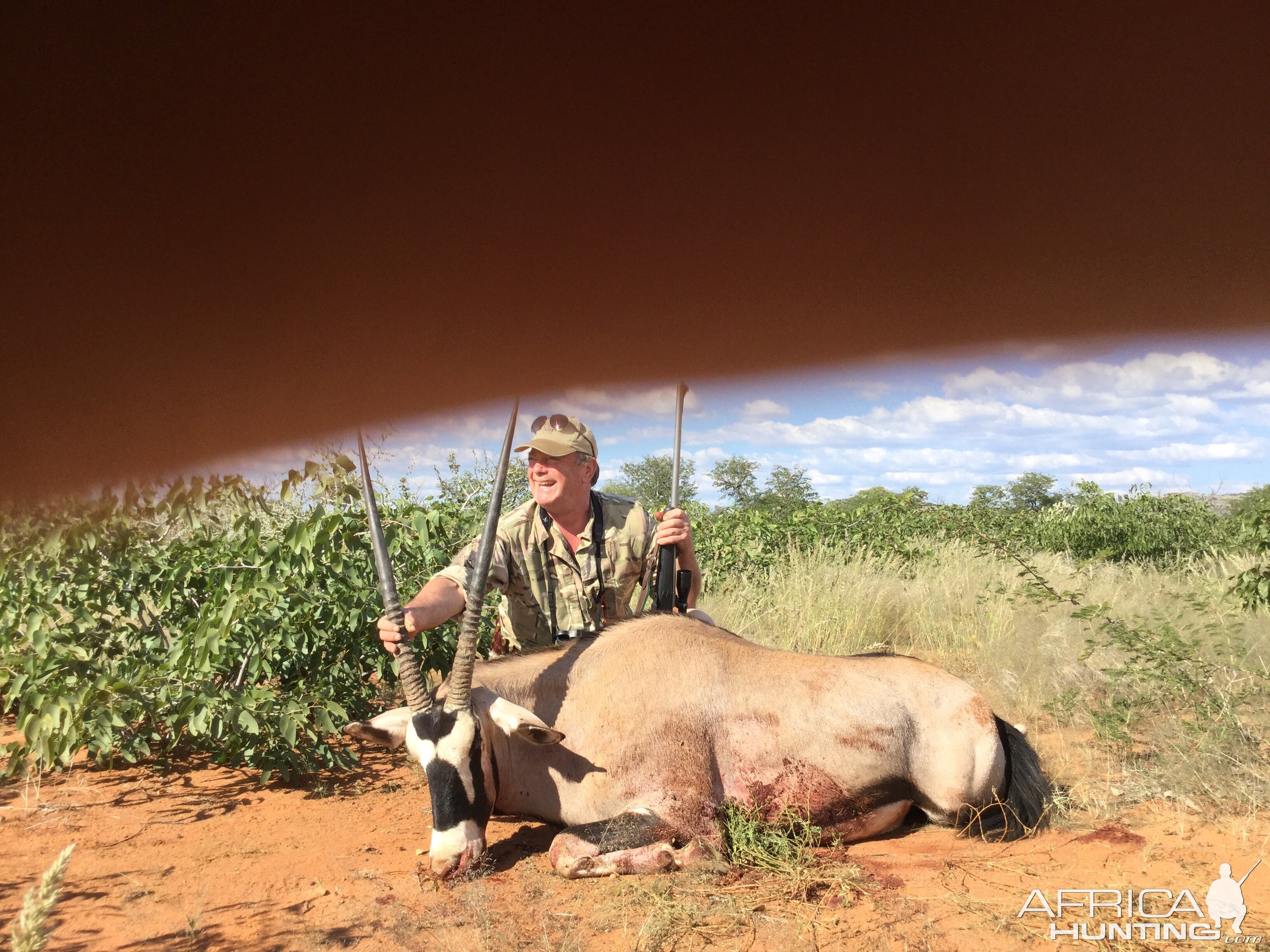 Hunting Gemsbok South Africa