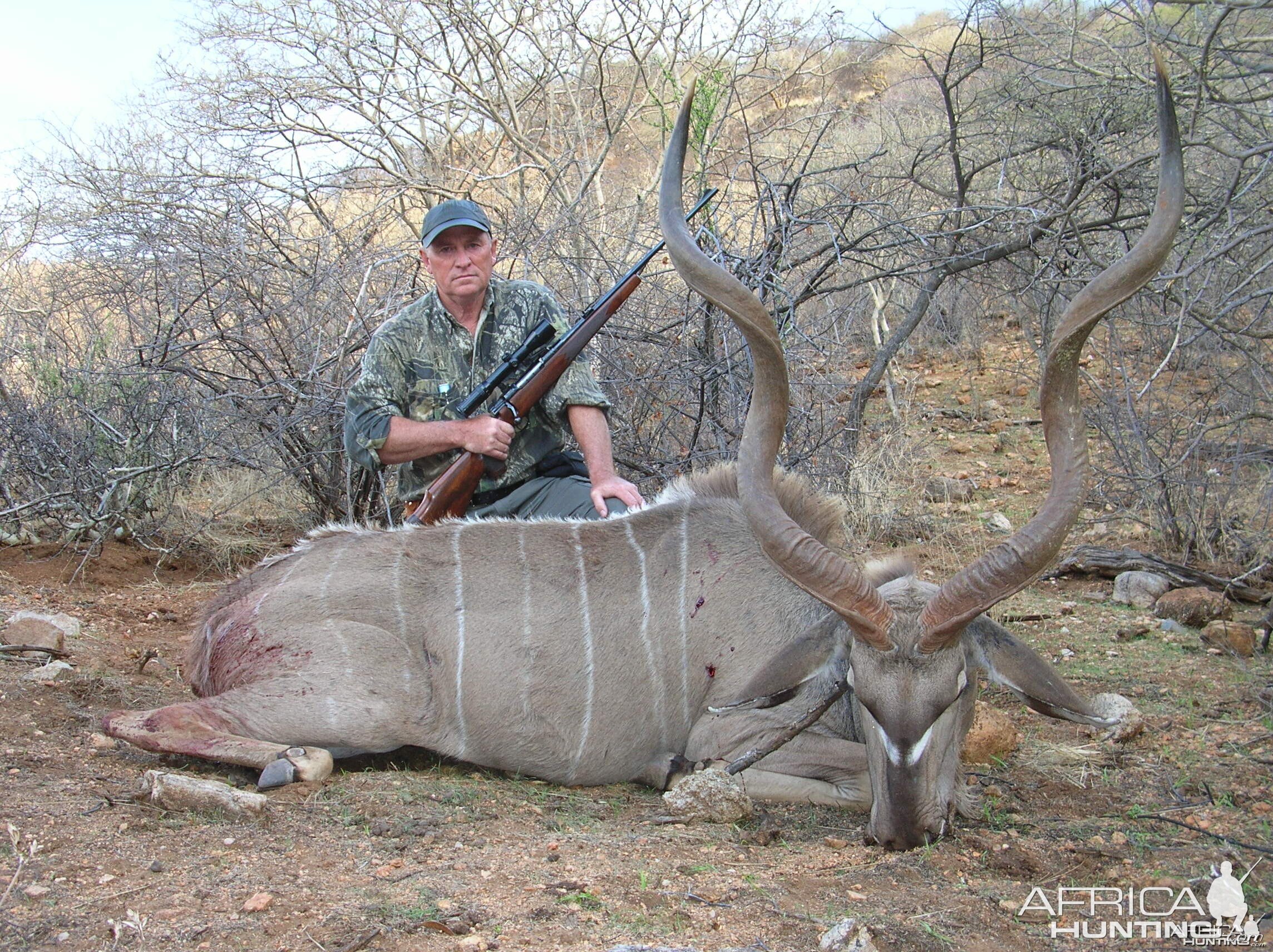 Hunting Greater Kudu in Namibia