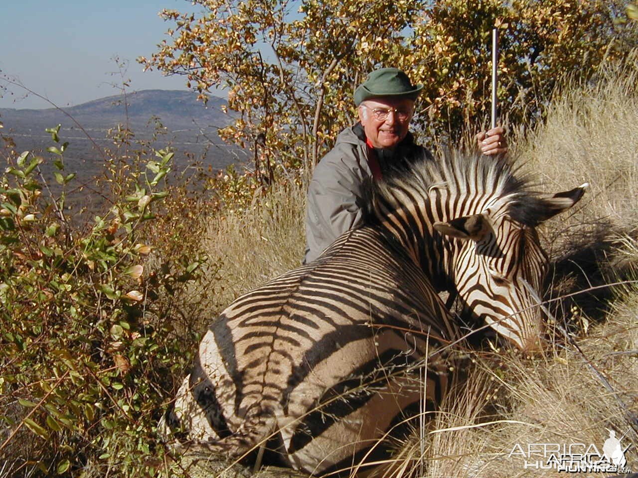 Hunting Hartmann's Mountain Zebra in Namibia