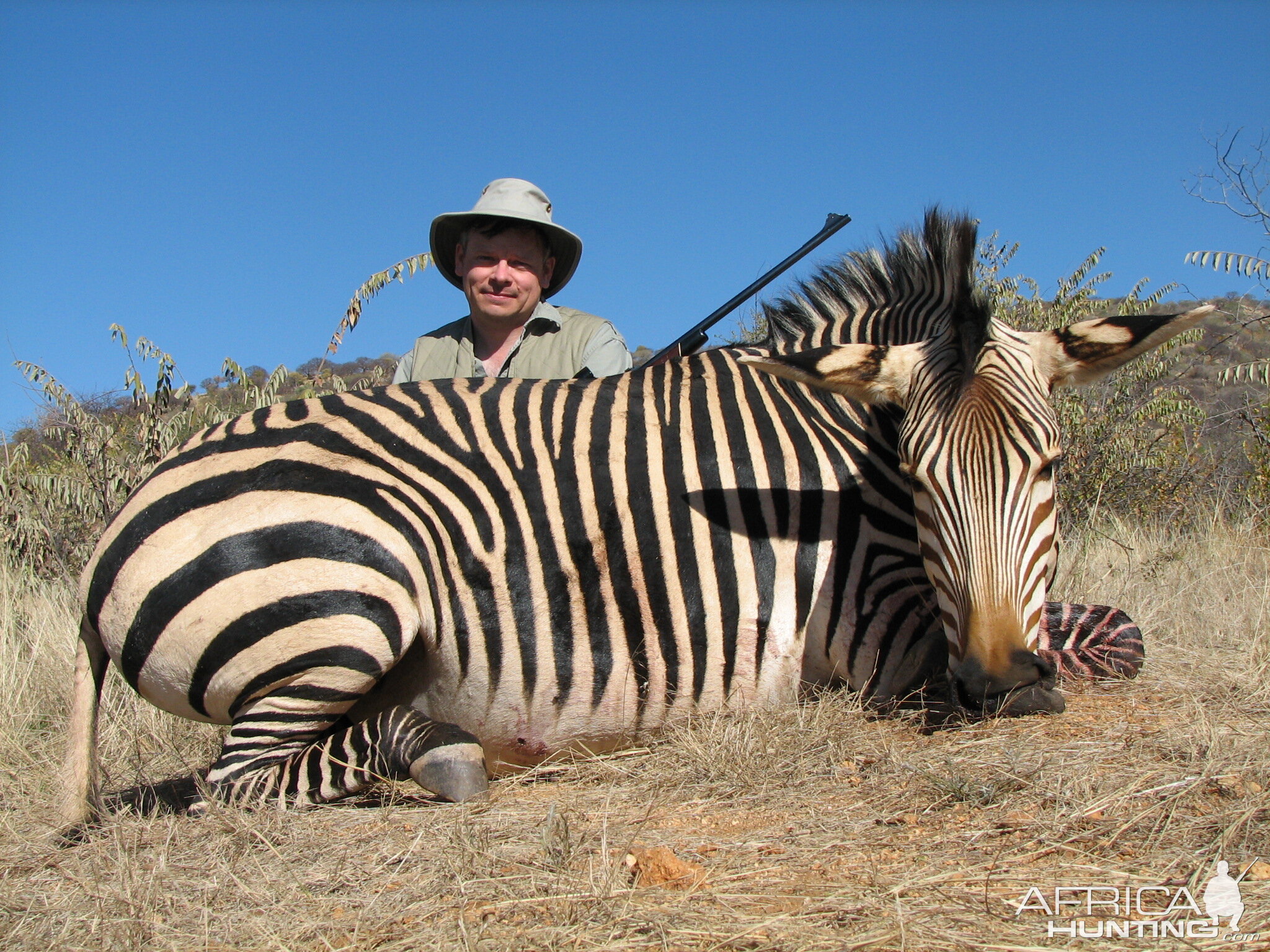 Hunting Hartmann's Mountain Zebra in Namibia