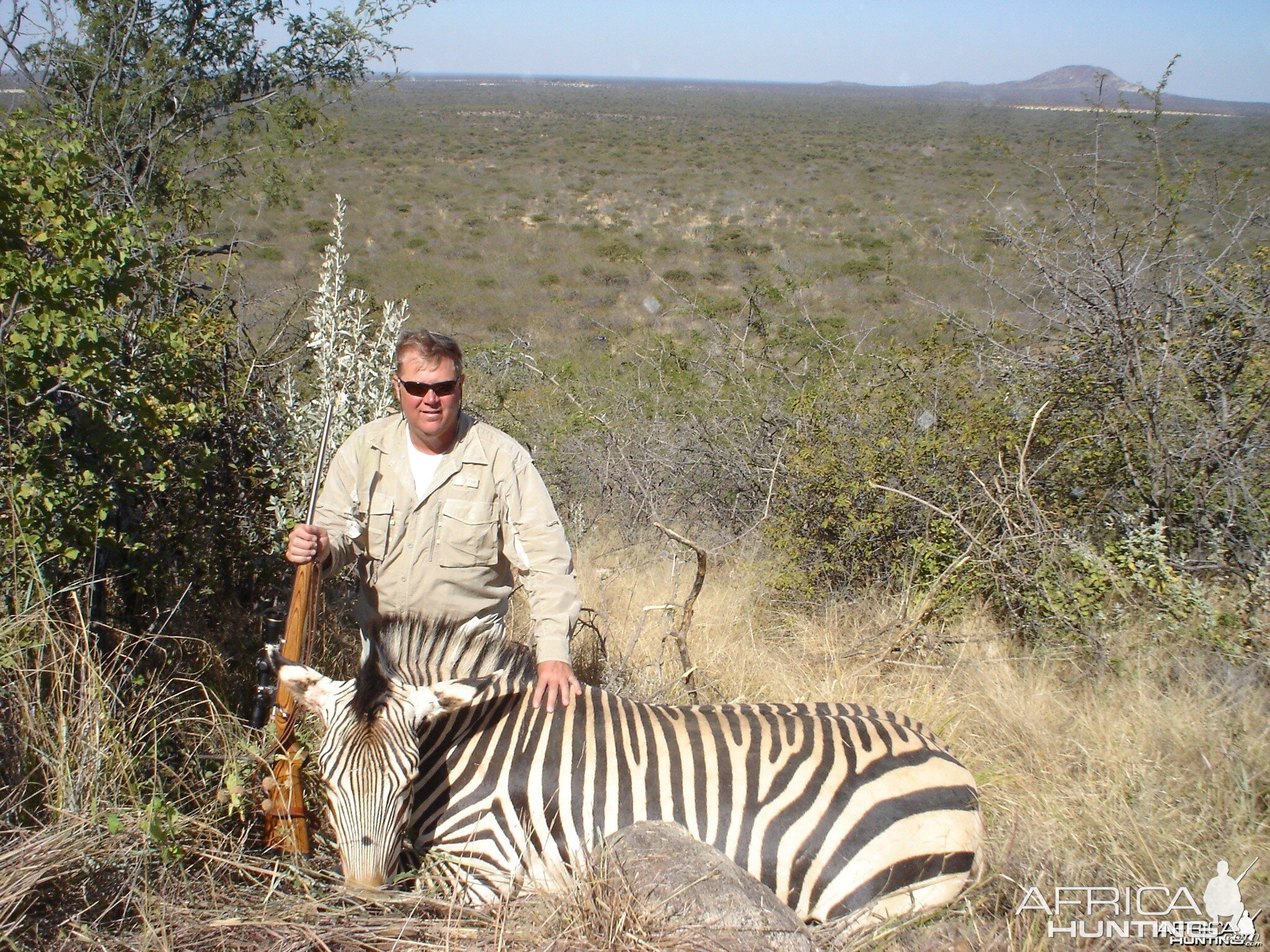 Hunting Hartmann's Mountain Zebra in Namibia