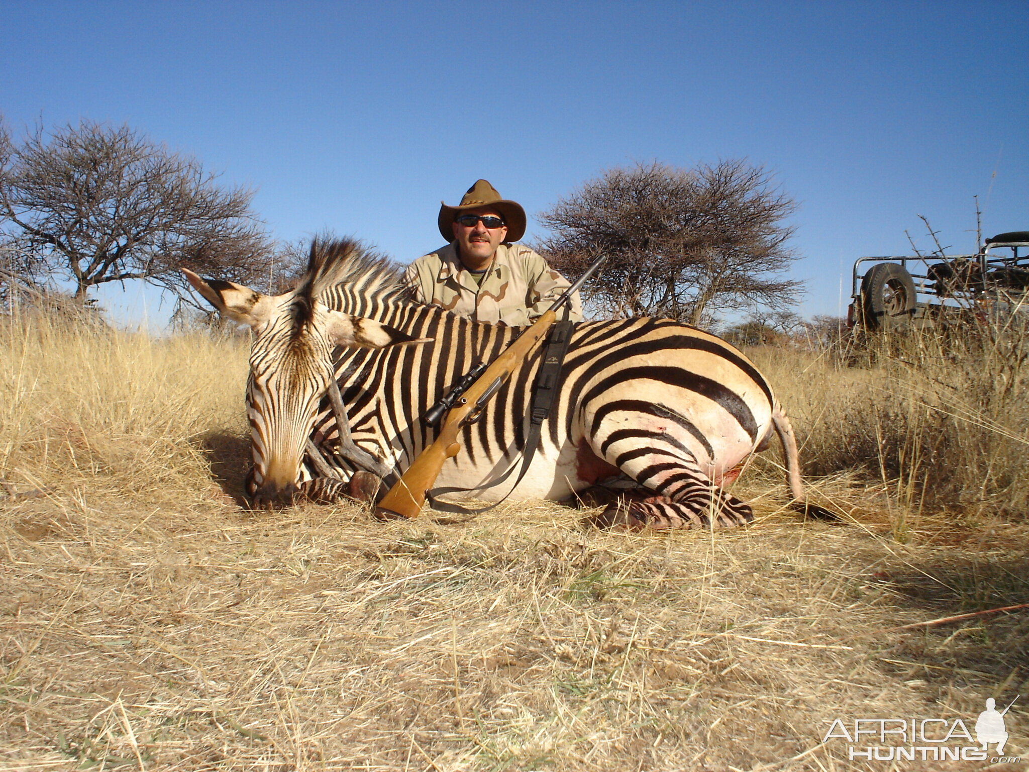 Hunting Hartmann's Mountain Zebra in Namibia