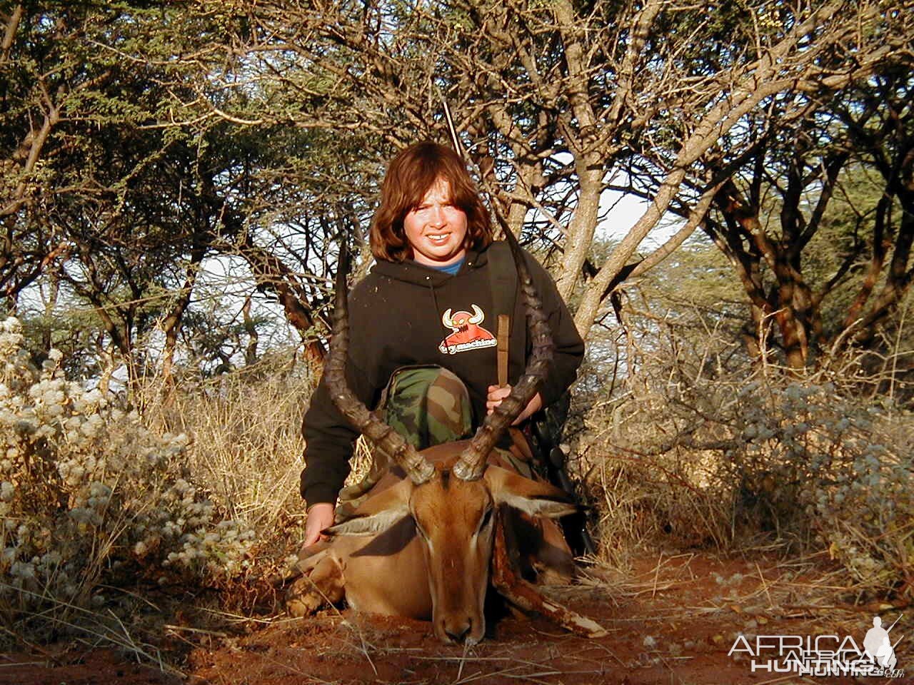 Hunting Impala in Namibia