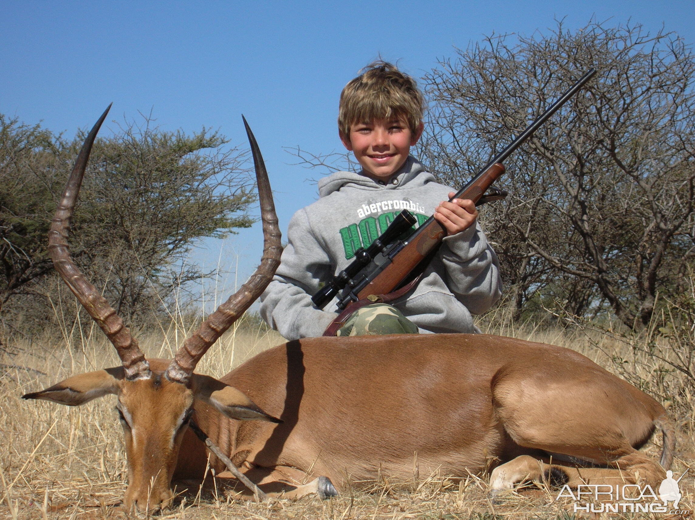 Hunting Impala in Namibia