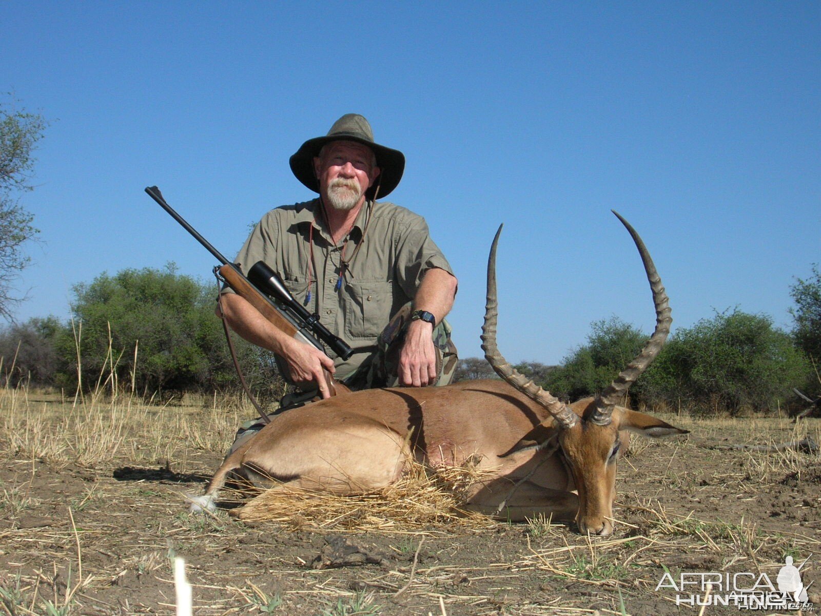 Hunting Impala in Namibia