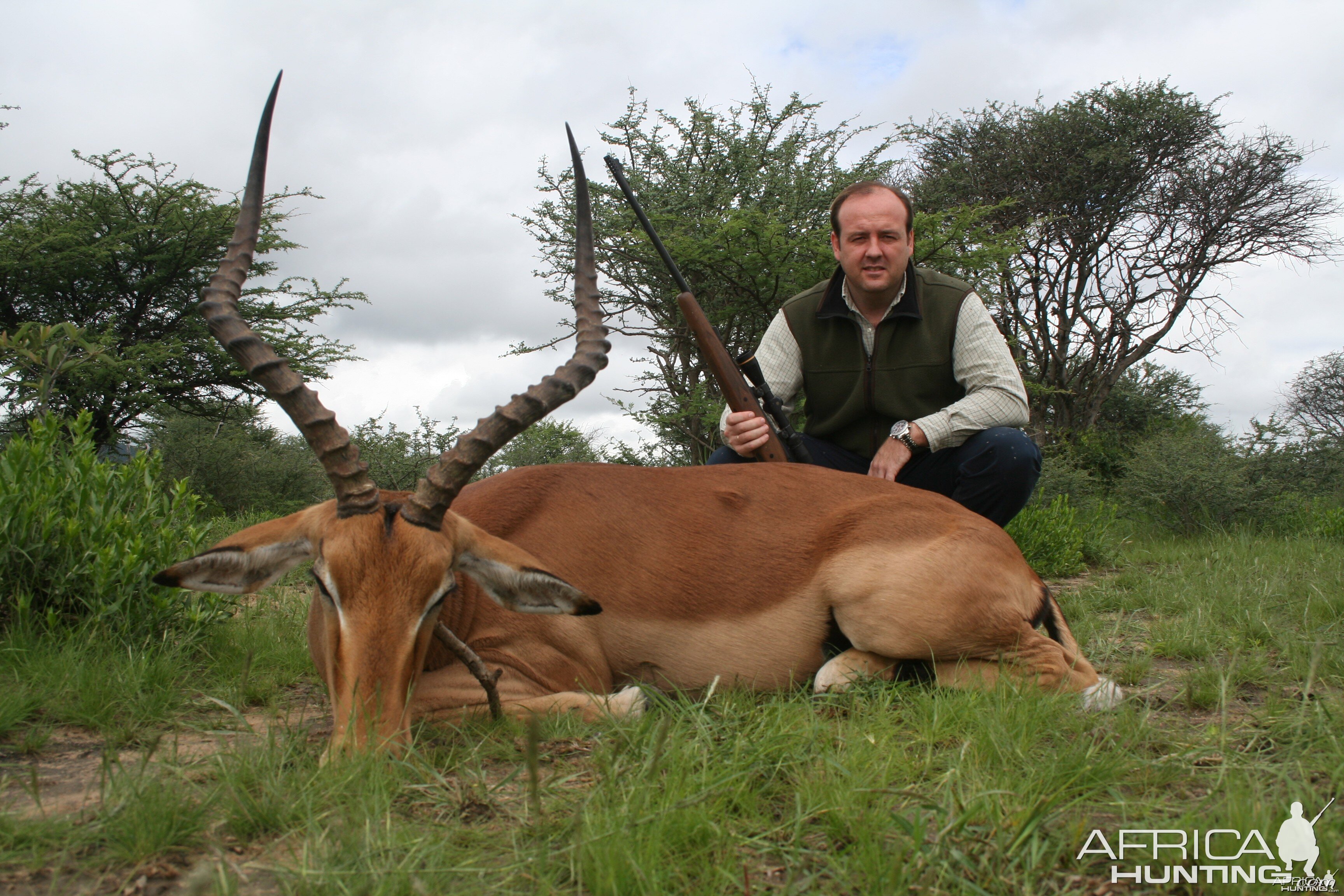 Hunting Impala in Namibia