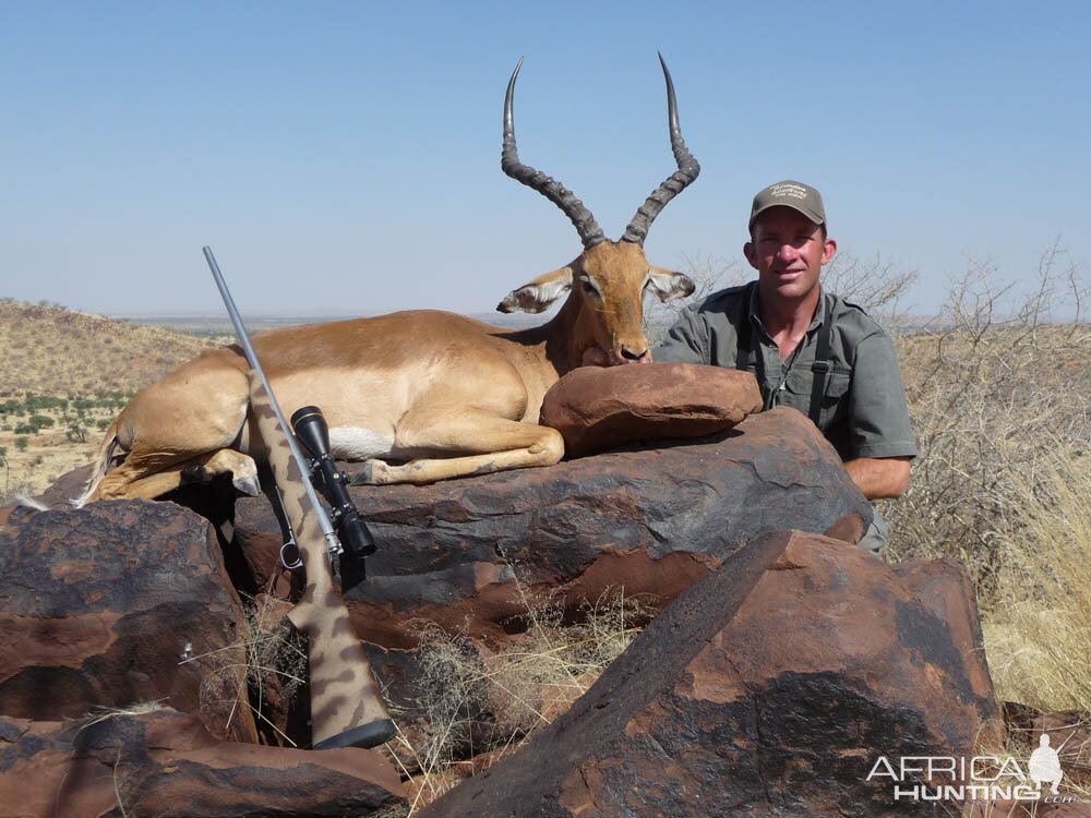 Hunting Impala in Namibia