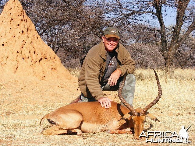 Hunting Impala in Namibia