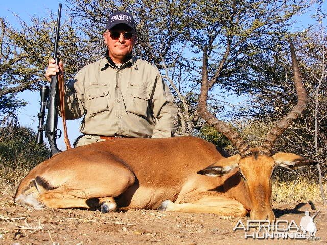 Hunting Impala in Namibia