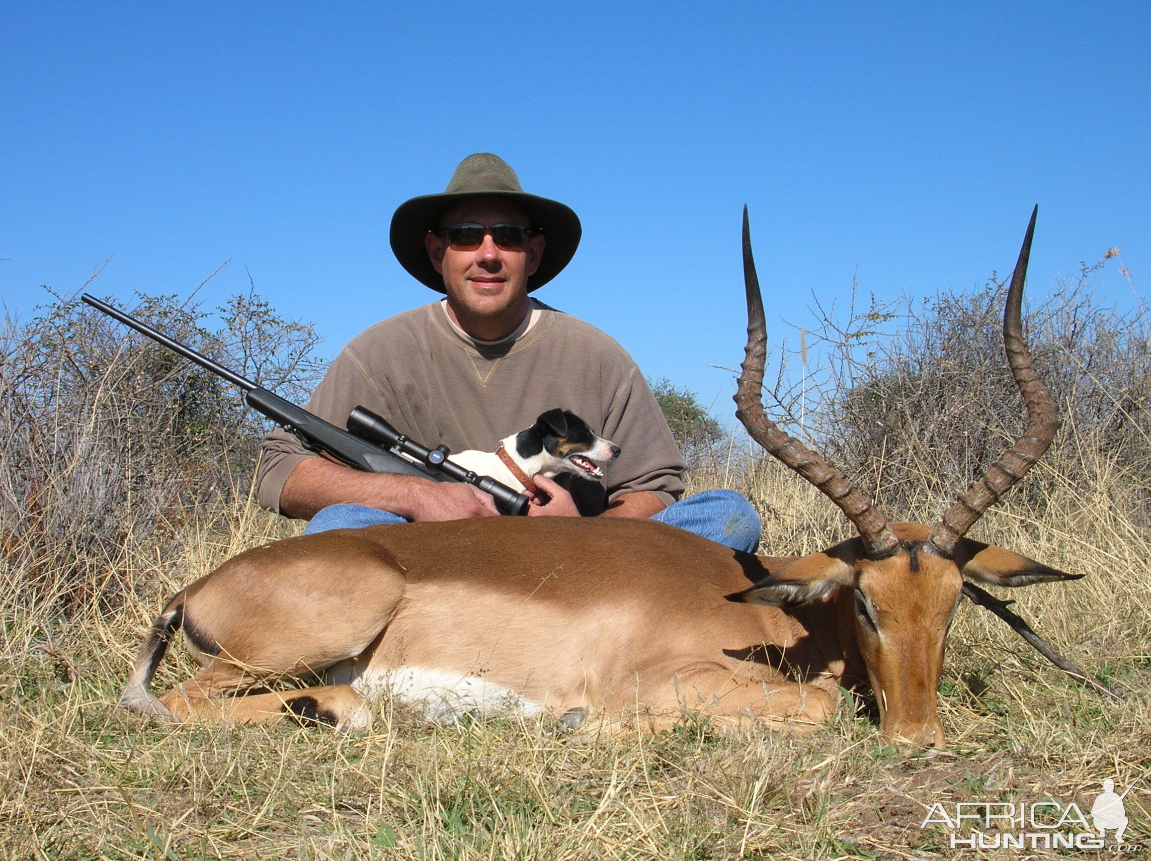 Hunting Impala in Namibia