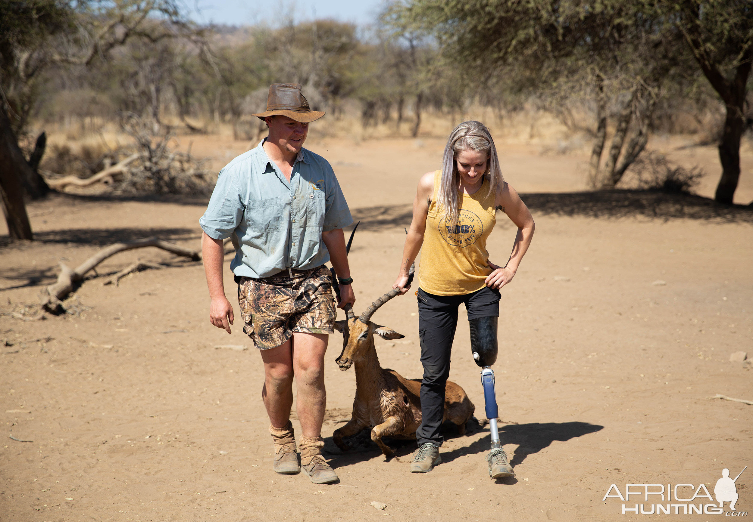 Hunting Impala in South Africa