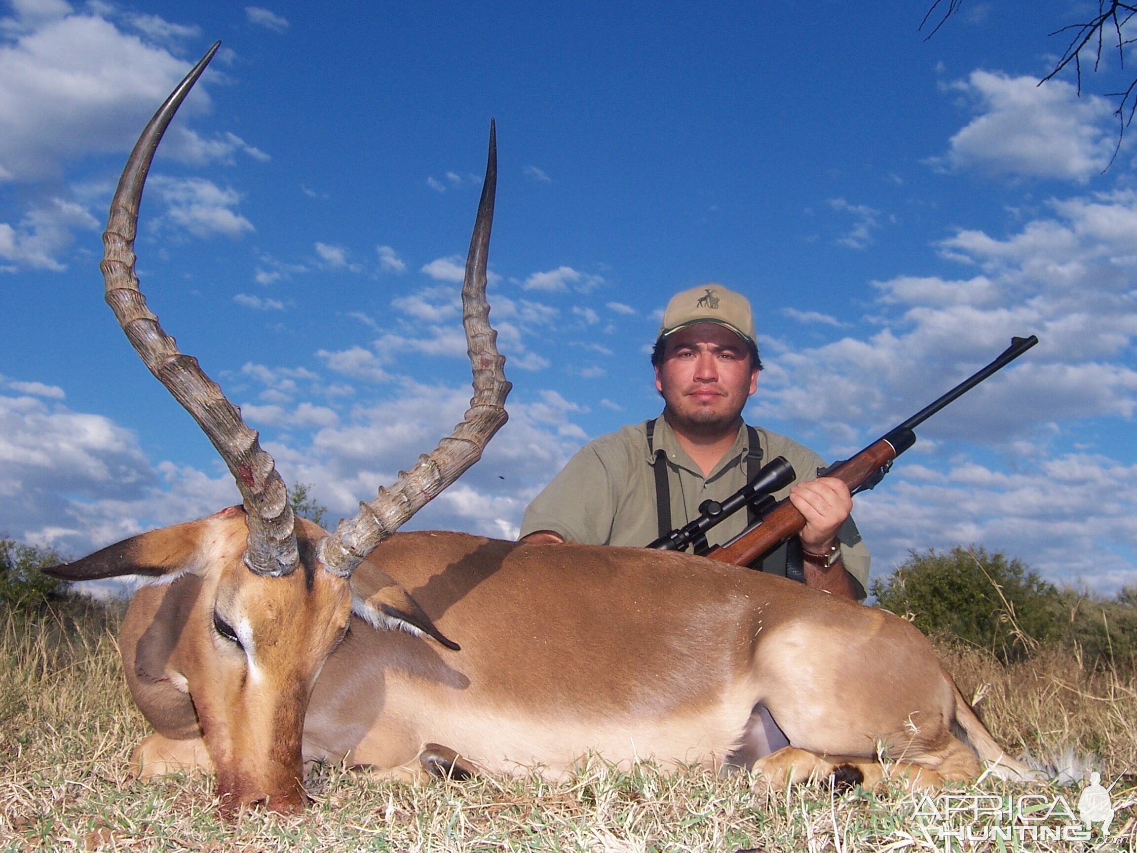 Hunting Impala with Wintershoek Johnny Vivier Safaris in SA