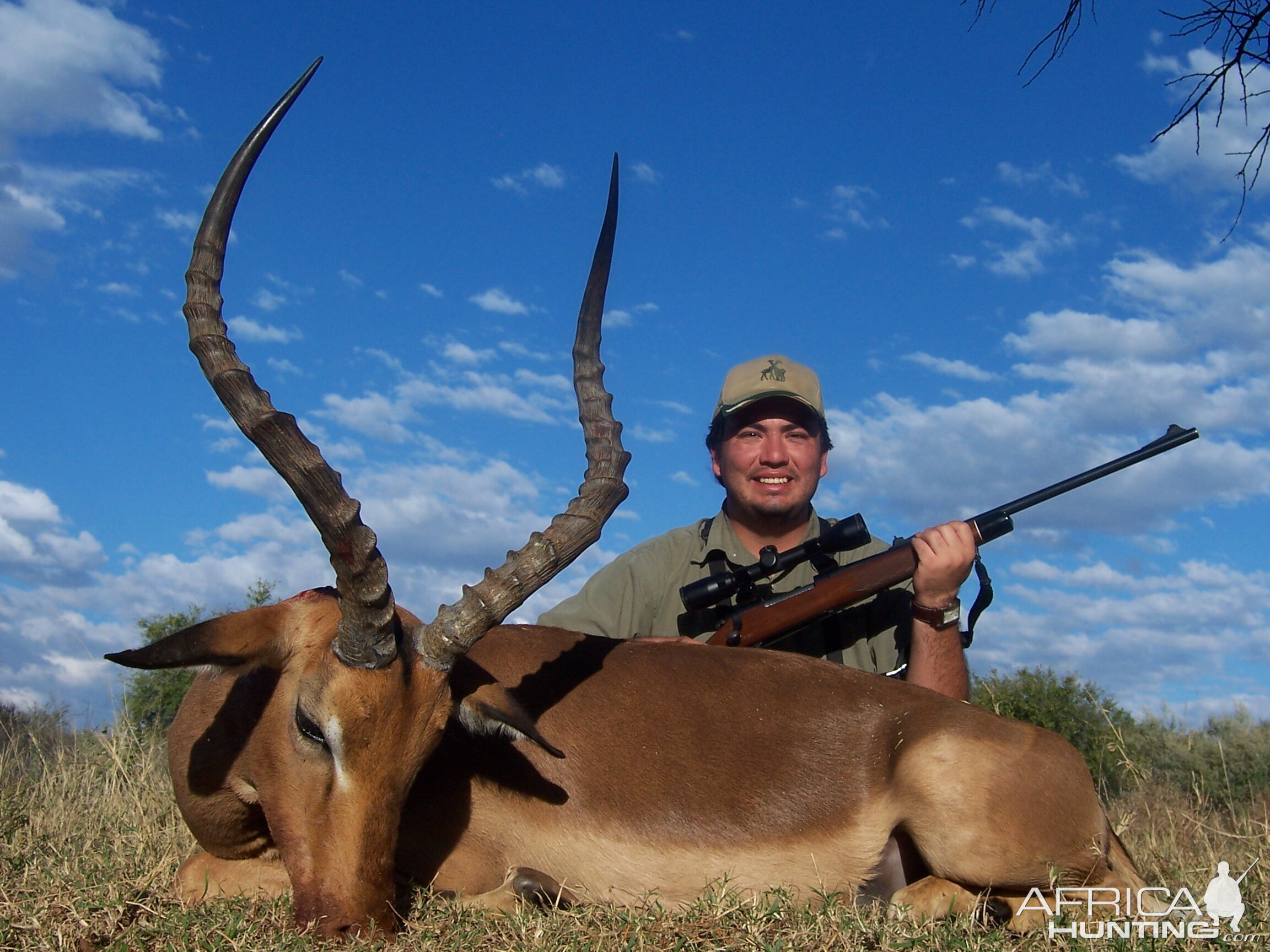 Hunting Impala with Wintershoek Johnny Vivier Safaris in SA