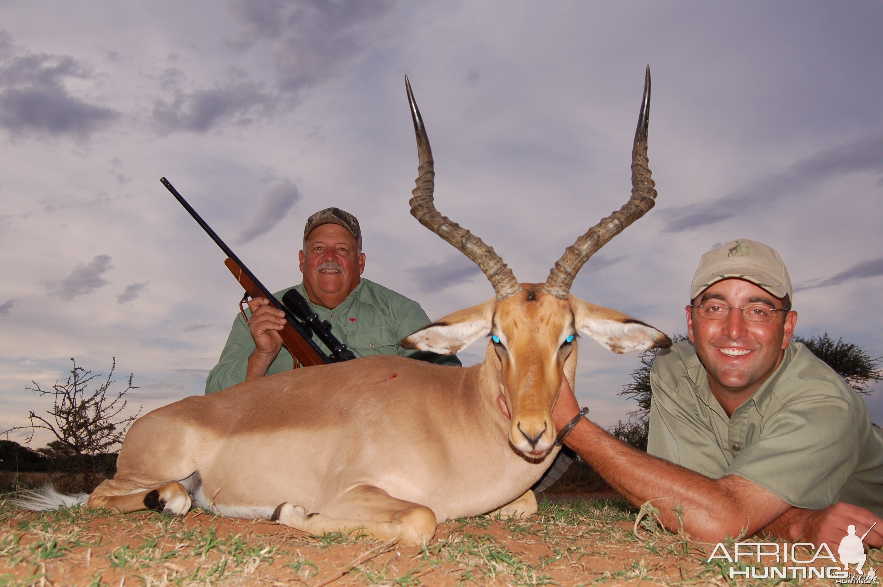 Hunting Impala with Wintershoek Johnny Vivier Safaris in SA