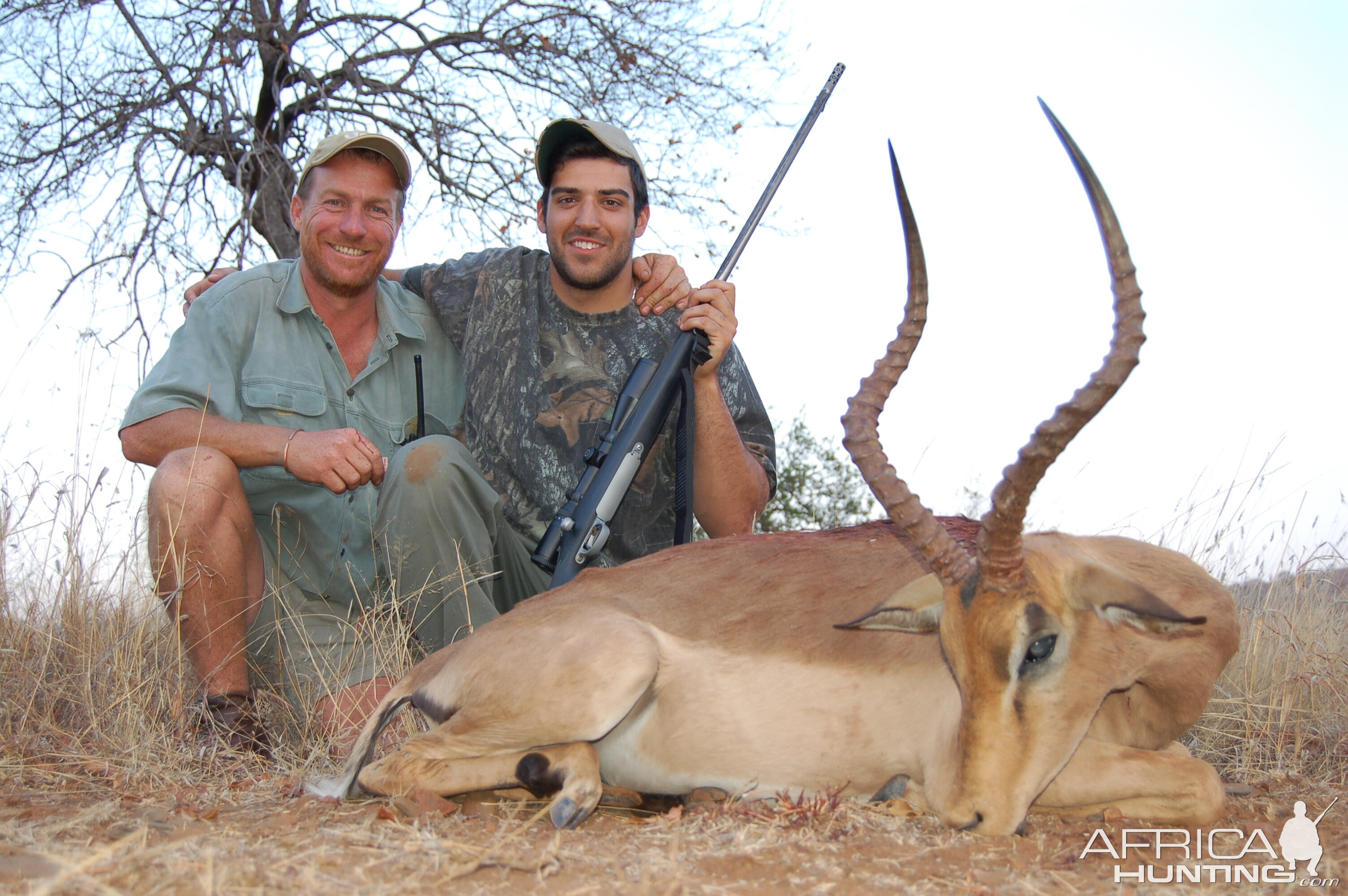 Hunting Impala with Wintershoek Johnny Vivier Safaris in SA