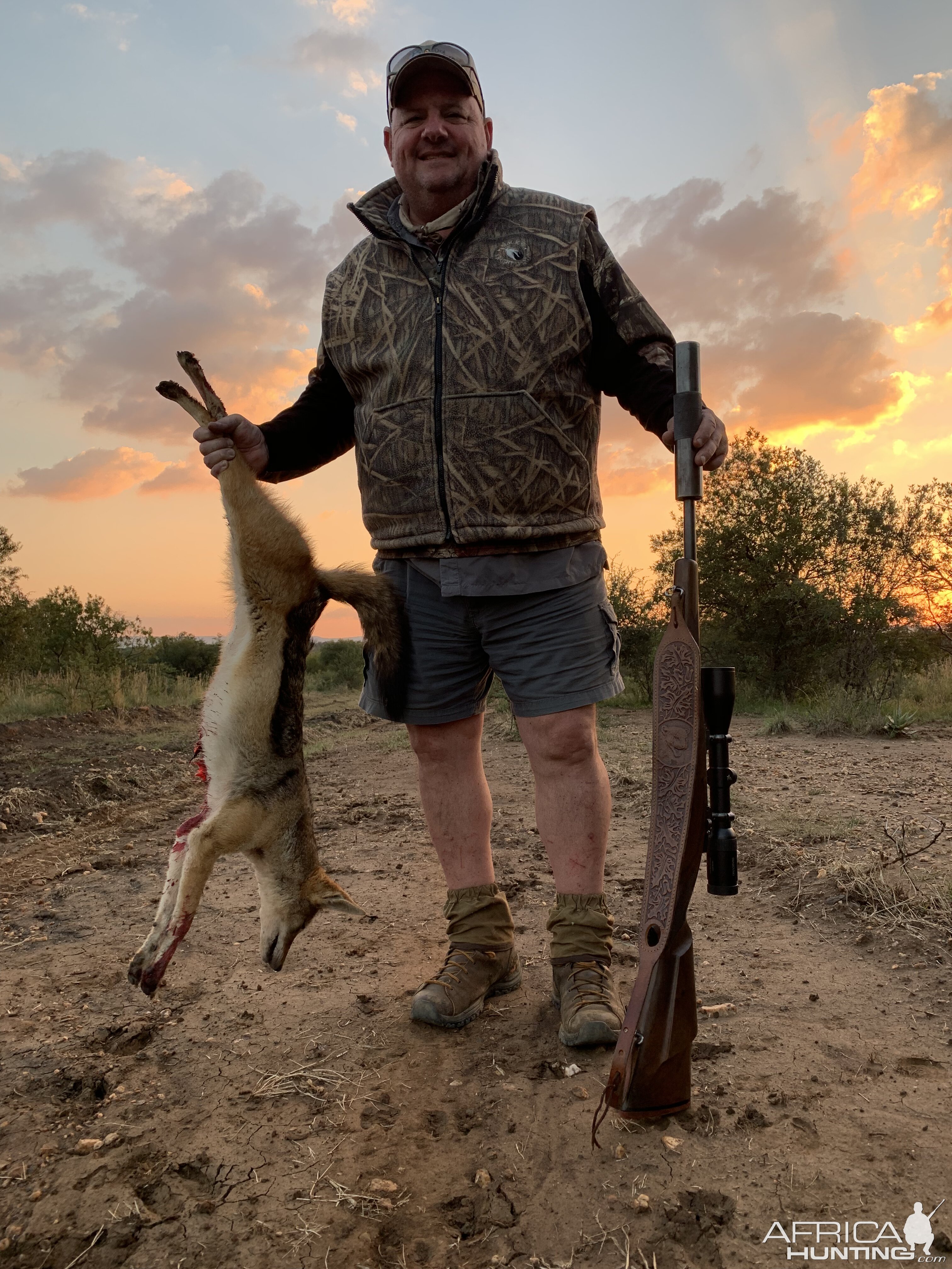 Hunting Jackal in South Africa