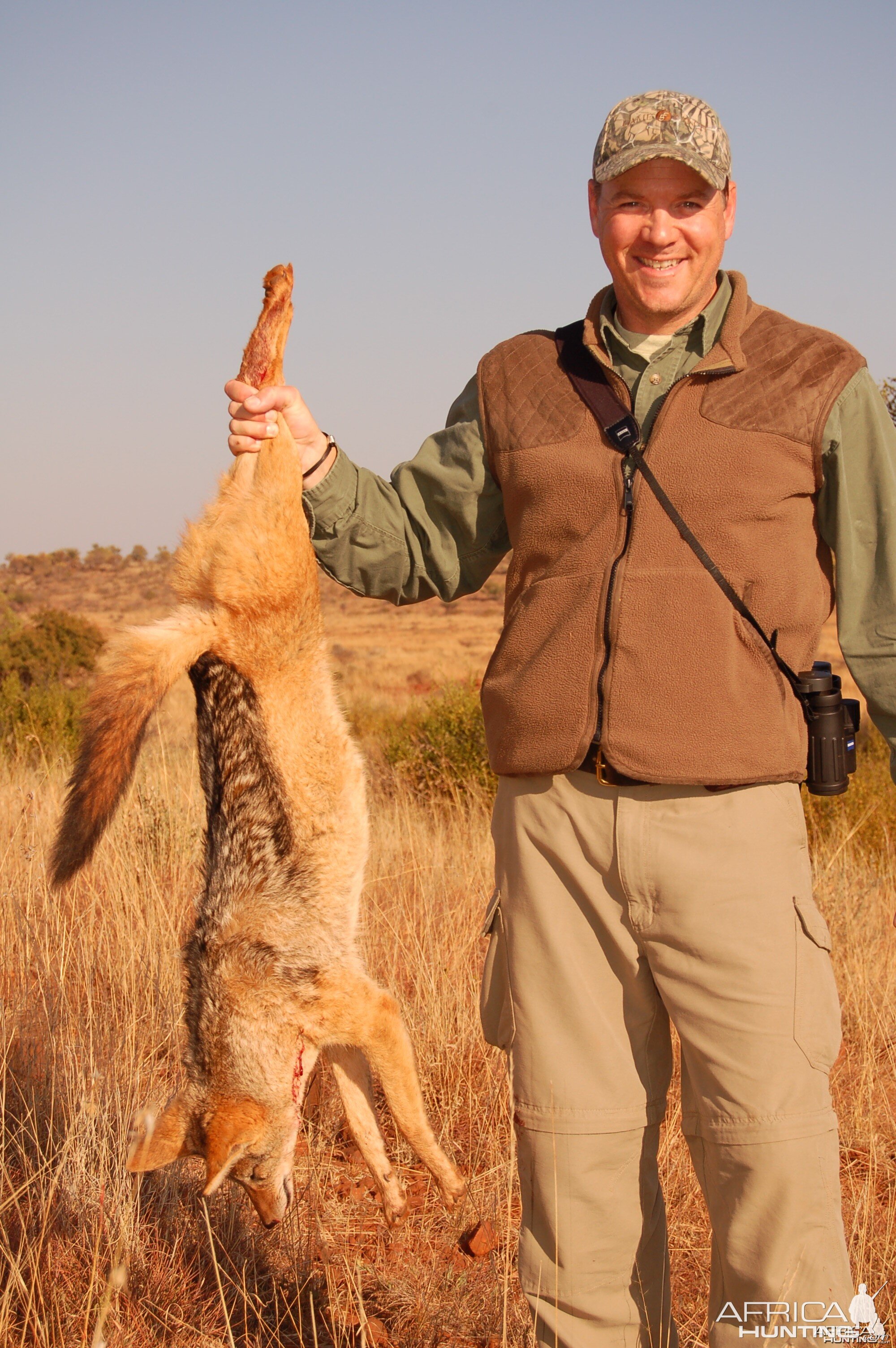 Hunting Jackal with Wintershoek Johnny Vivier Safaris in SA