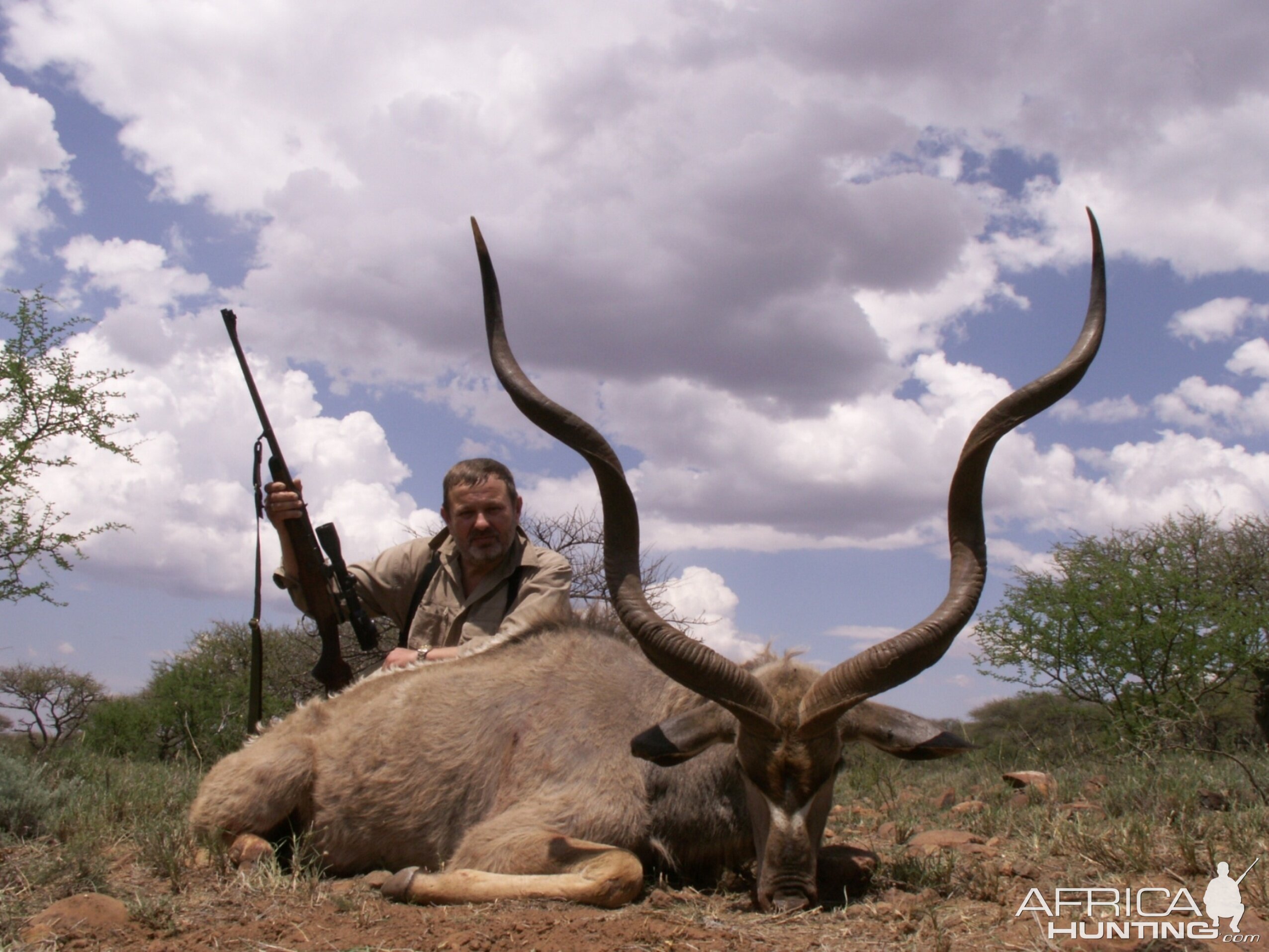 Hunting Kudu with Wintershoek Johnny Vivier Safaris in SA