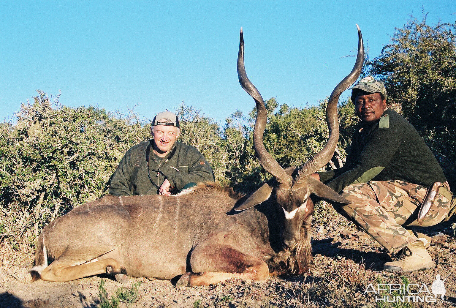 Hunting Kudu with Wintershoek Johnny Vivier Safaris in SA