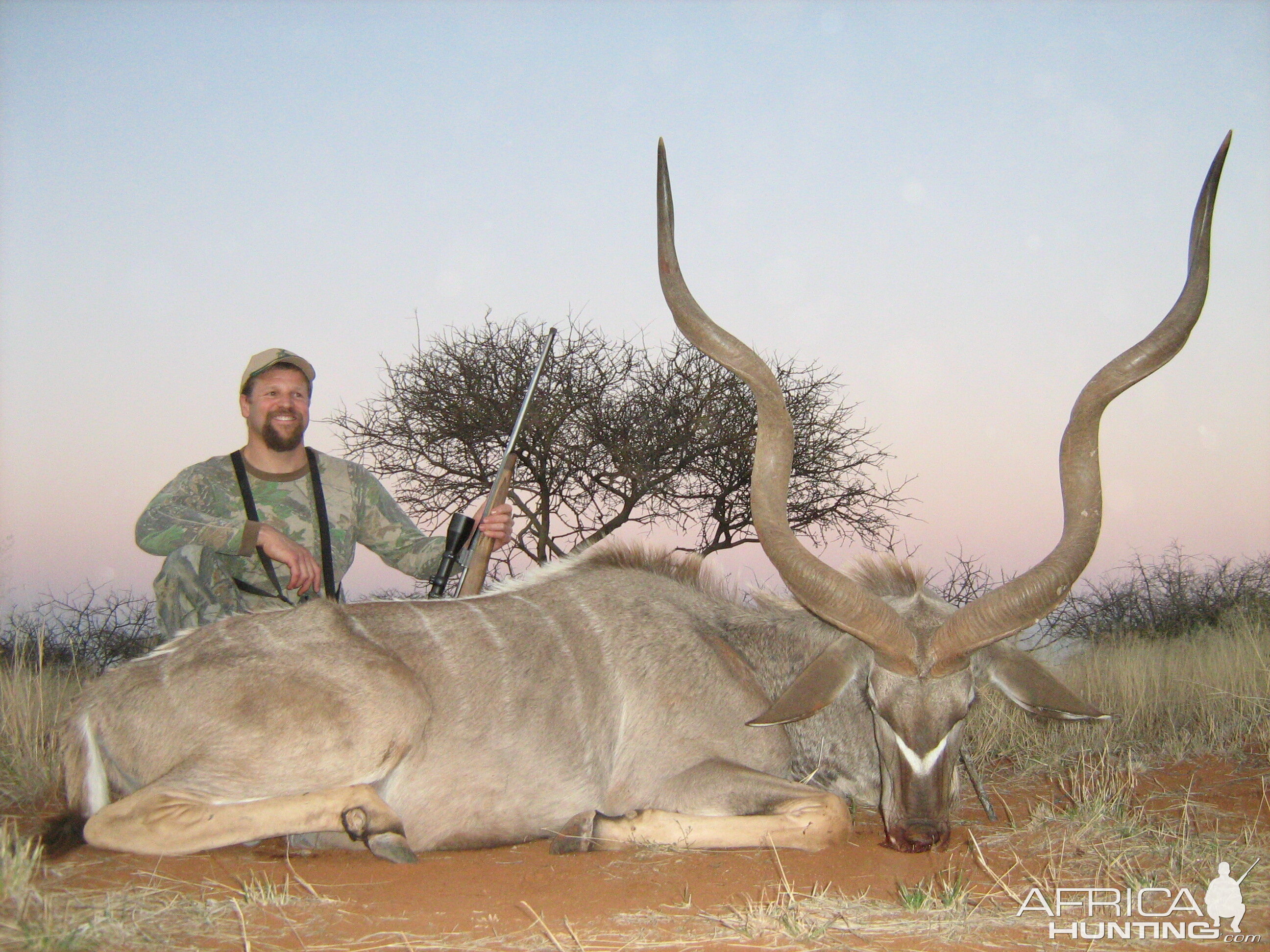 Hunting Kudu with Wintershoek Johnny Vivier Safaris in SA