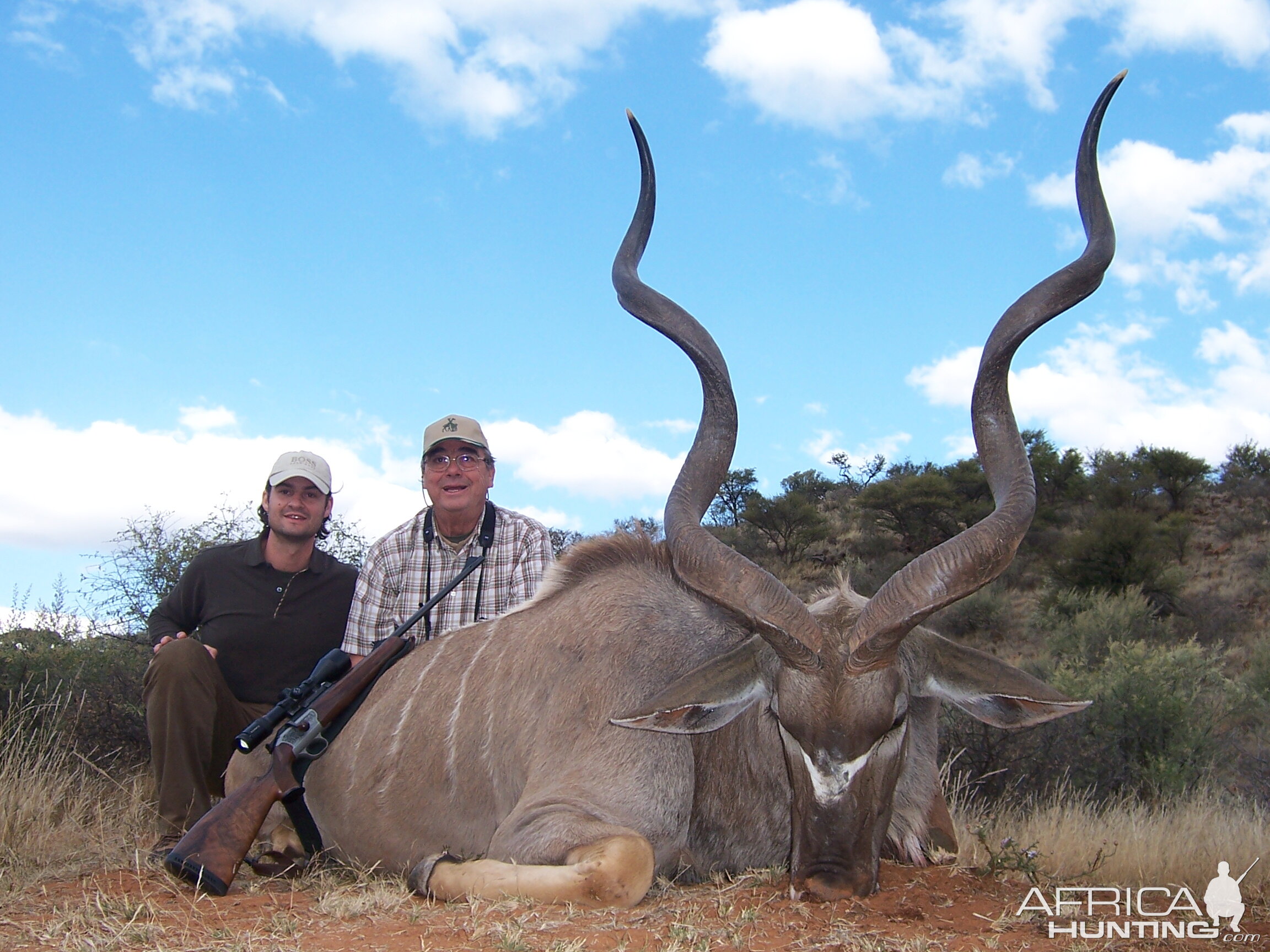 Hunting Kudu with Wintershoek Johnny Vivier Safaris in SA