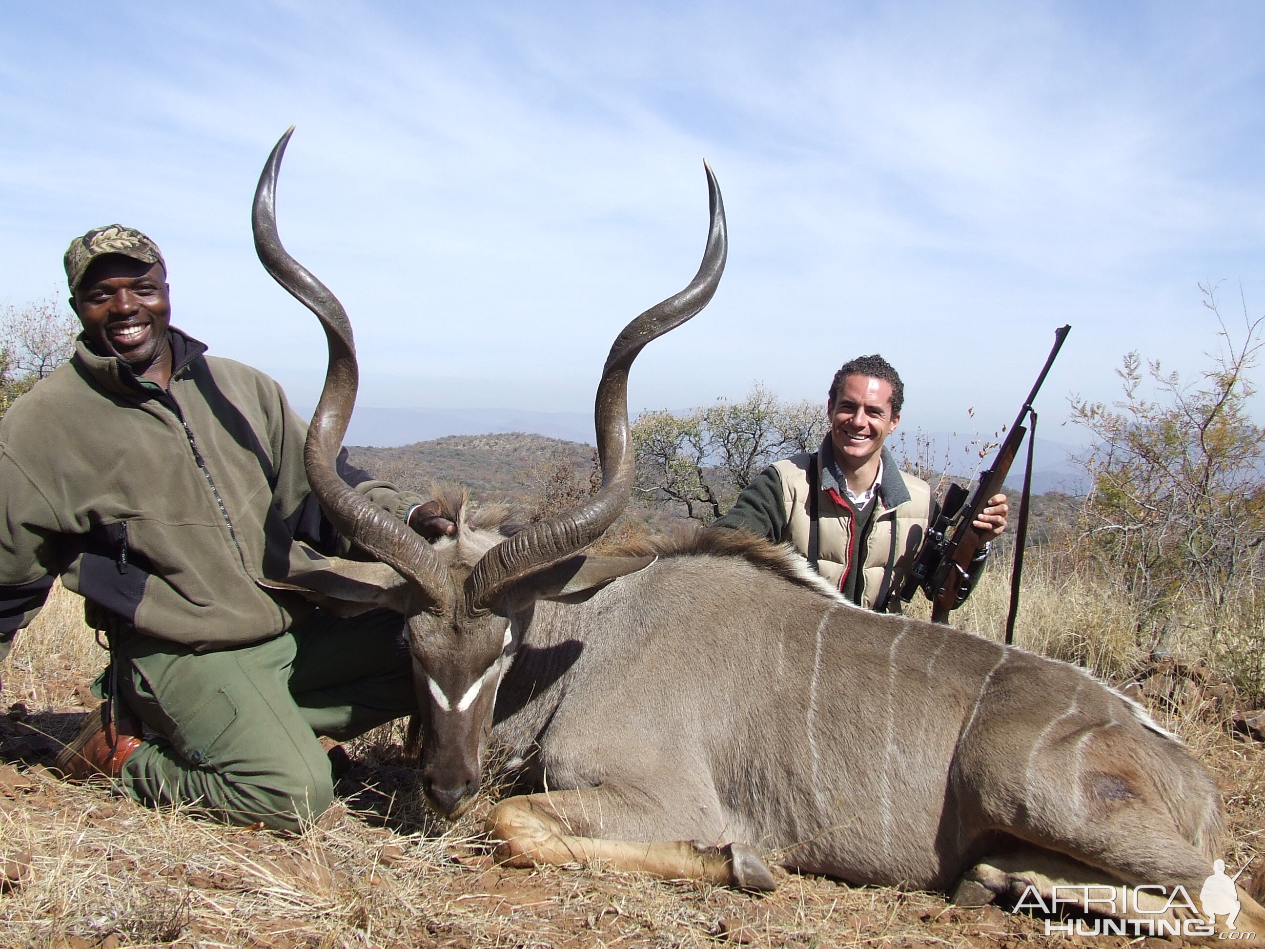 Hunting Kudu with Wintershoek Johnny Vivier Safaris in SA