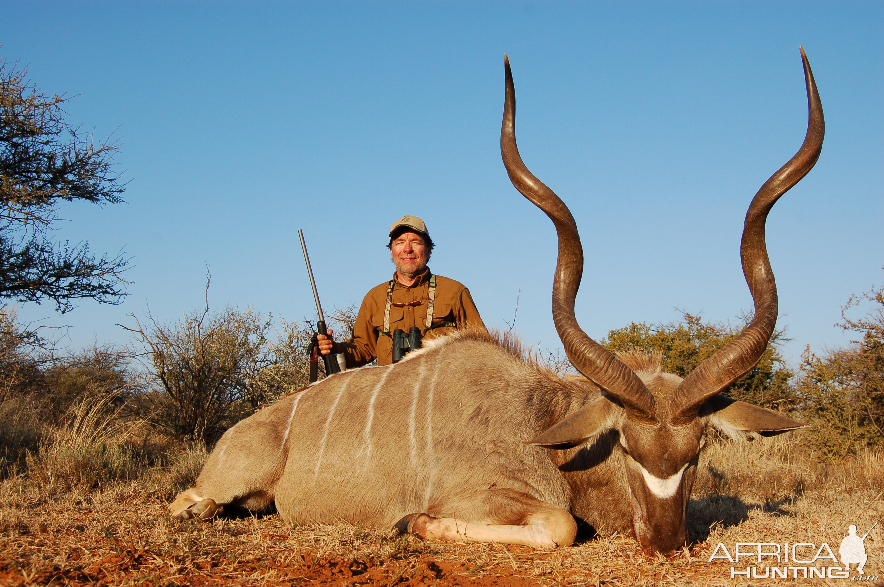 Hunting Kudu with Wintershoek Johnny Vivier Safaris in SA