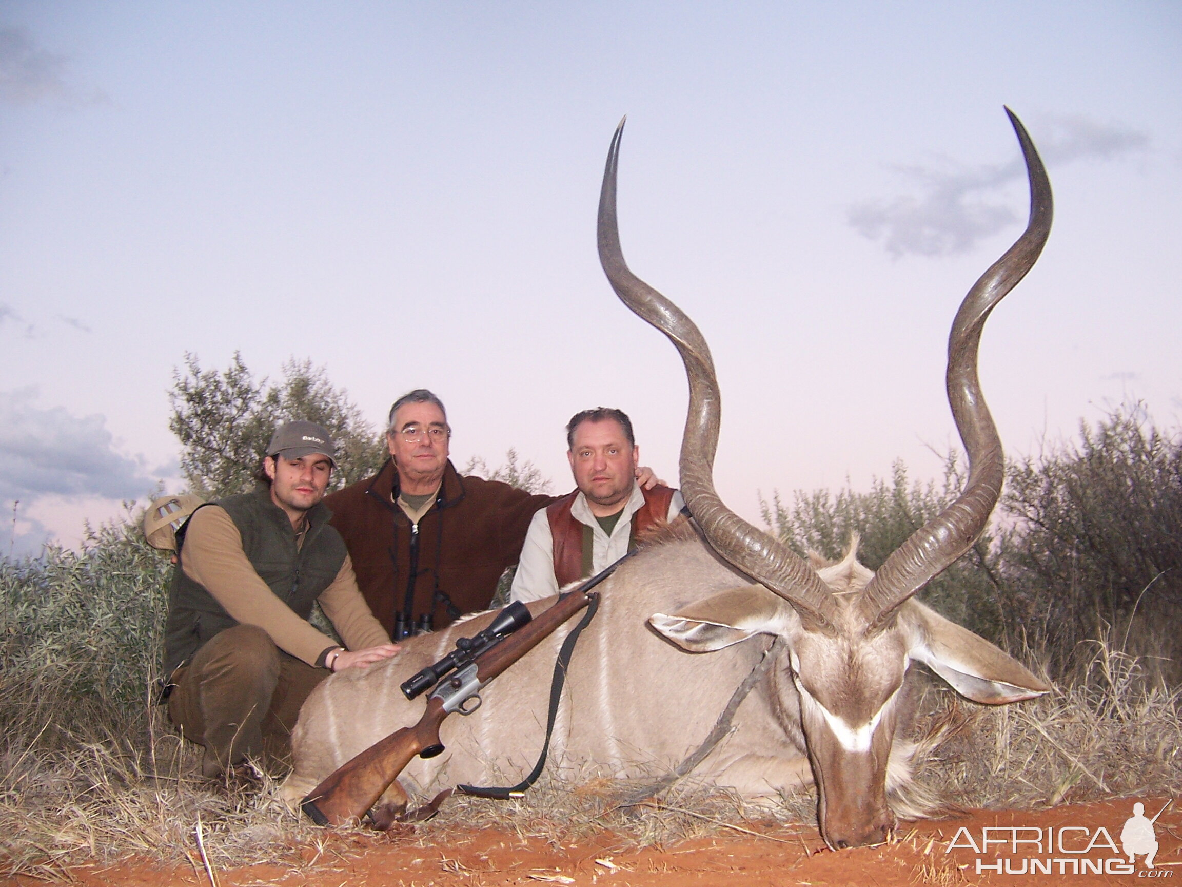 Hunting Kudu with Wintershoek Johnny Vivier Safaris in SA