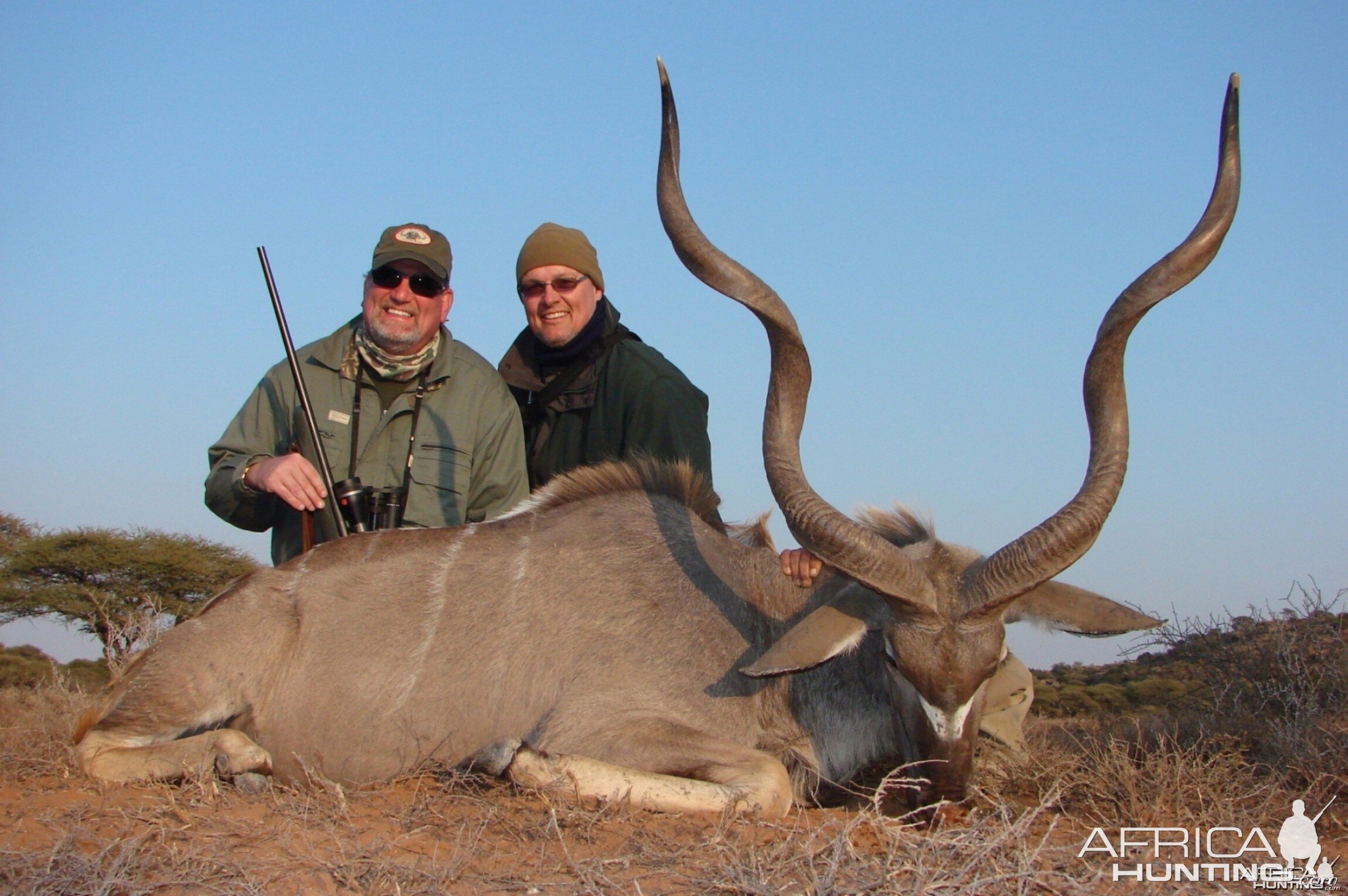 Hunting Kudu with Wintershoek Johnny Vivier Safaris in SA