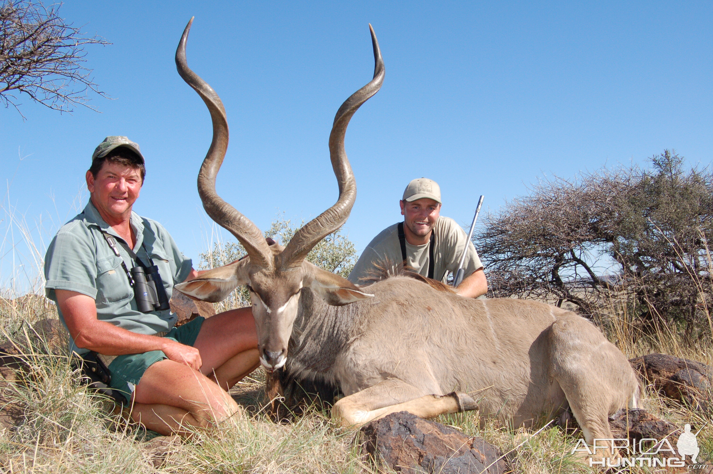 Hunting Kudu with Wintershoek Johnny Vivier Safaris in SA