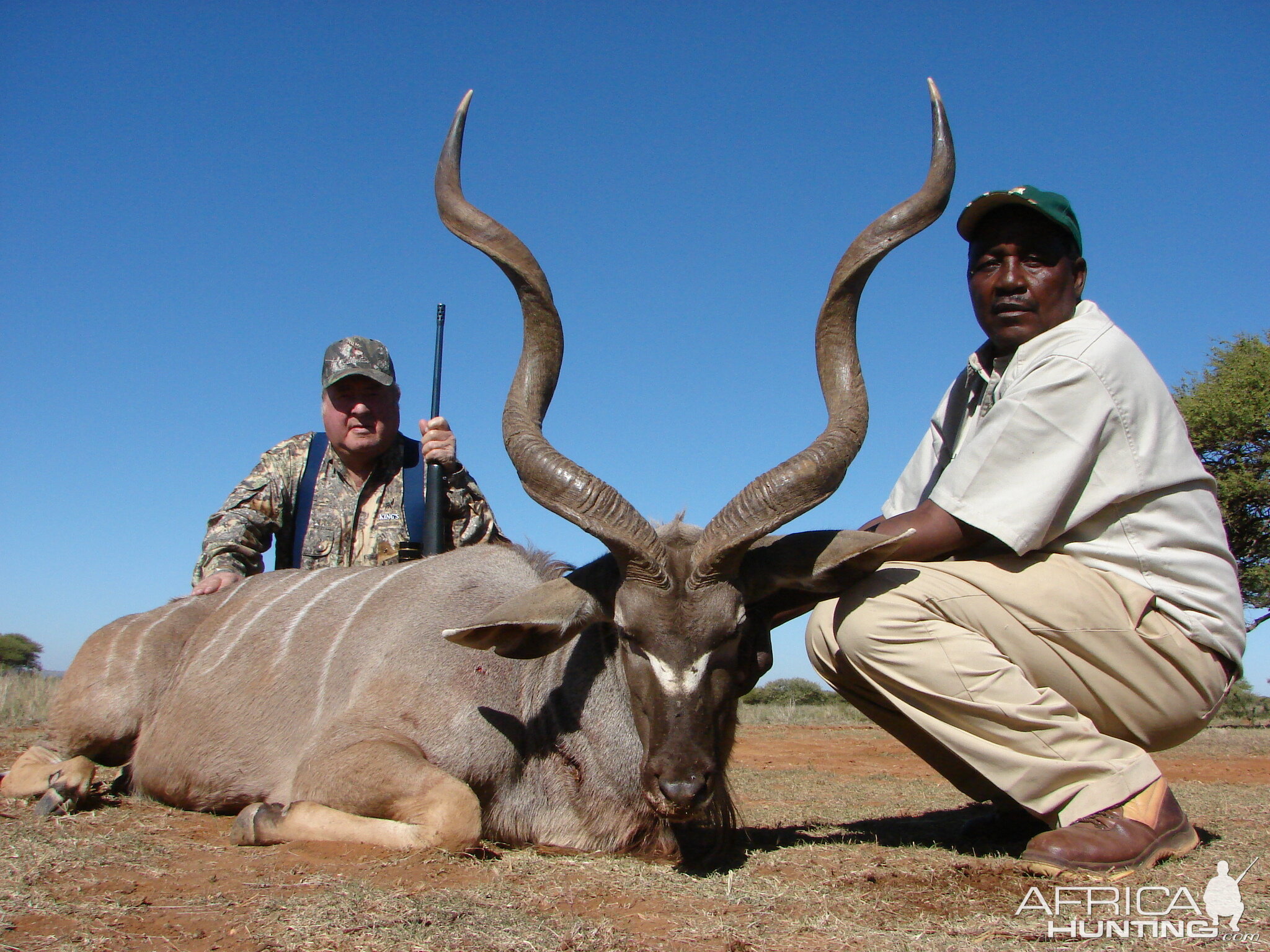 Hunting Kudu with Wintershoek Johnny Vivier Safaris in SA