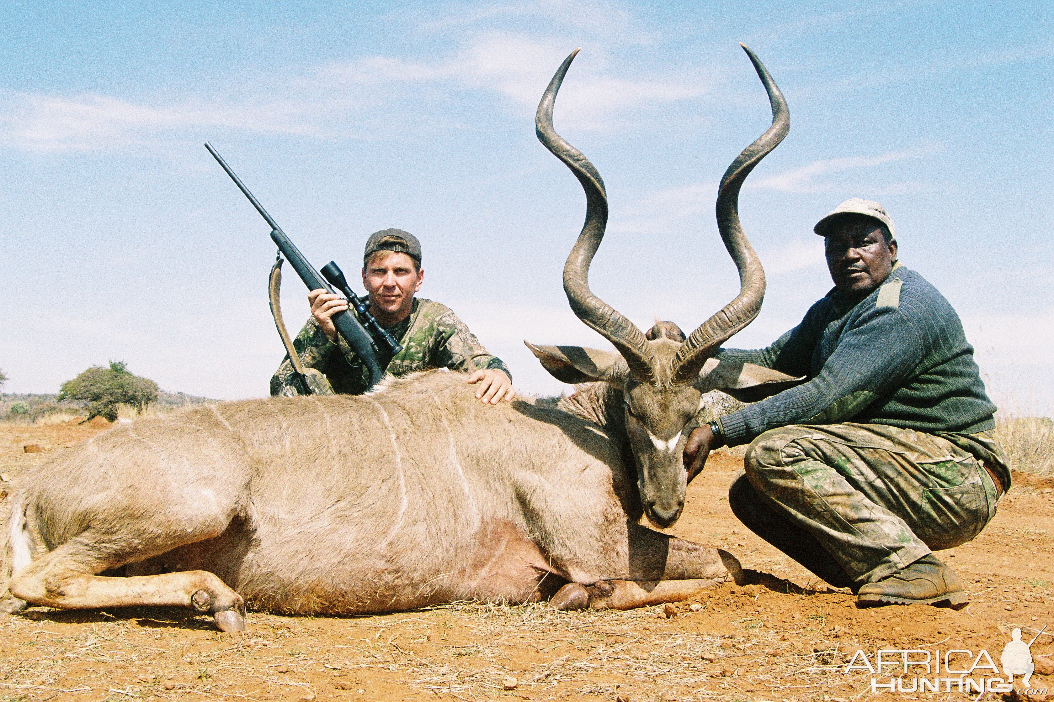 Hunting Kudu with Wintershoek Johnny Vivier Safaris in SA