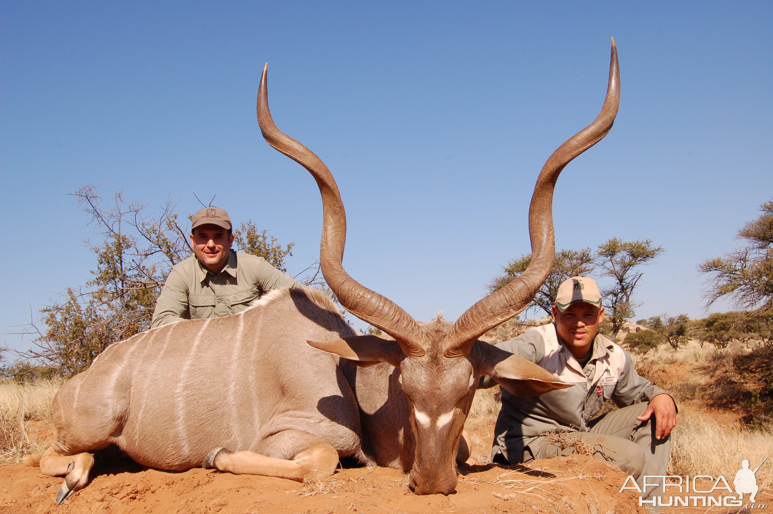 Hunting Kudu with Wintershoek Johnny Vivier Safaris in SA