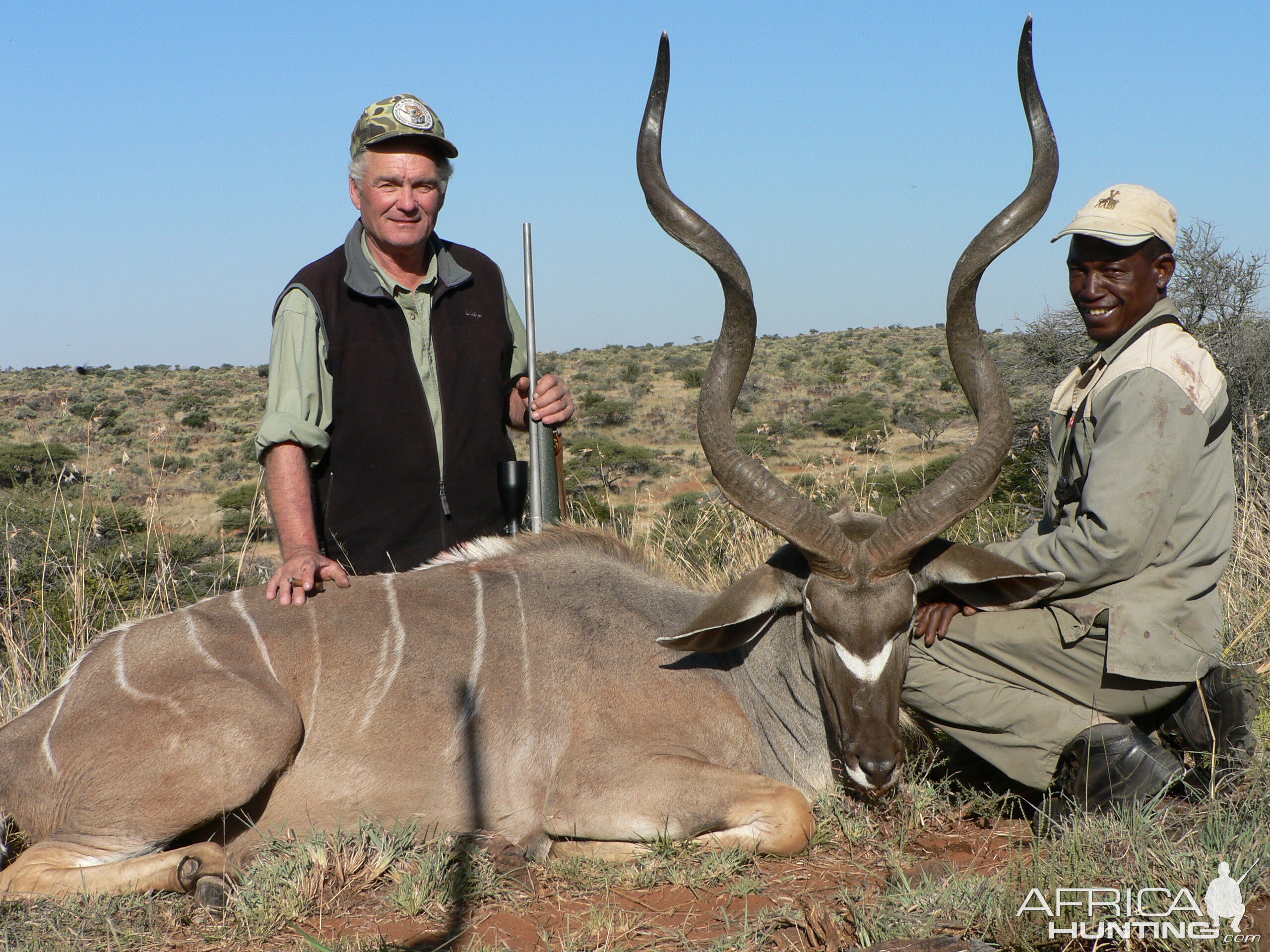 Hunting Kudu with Wintershoek Johnny Vivier Safaris in SA