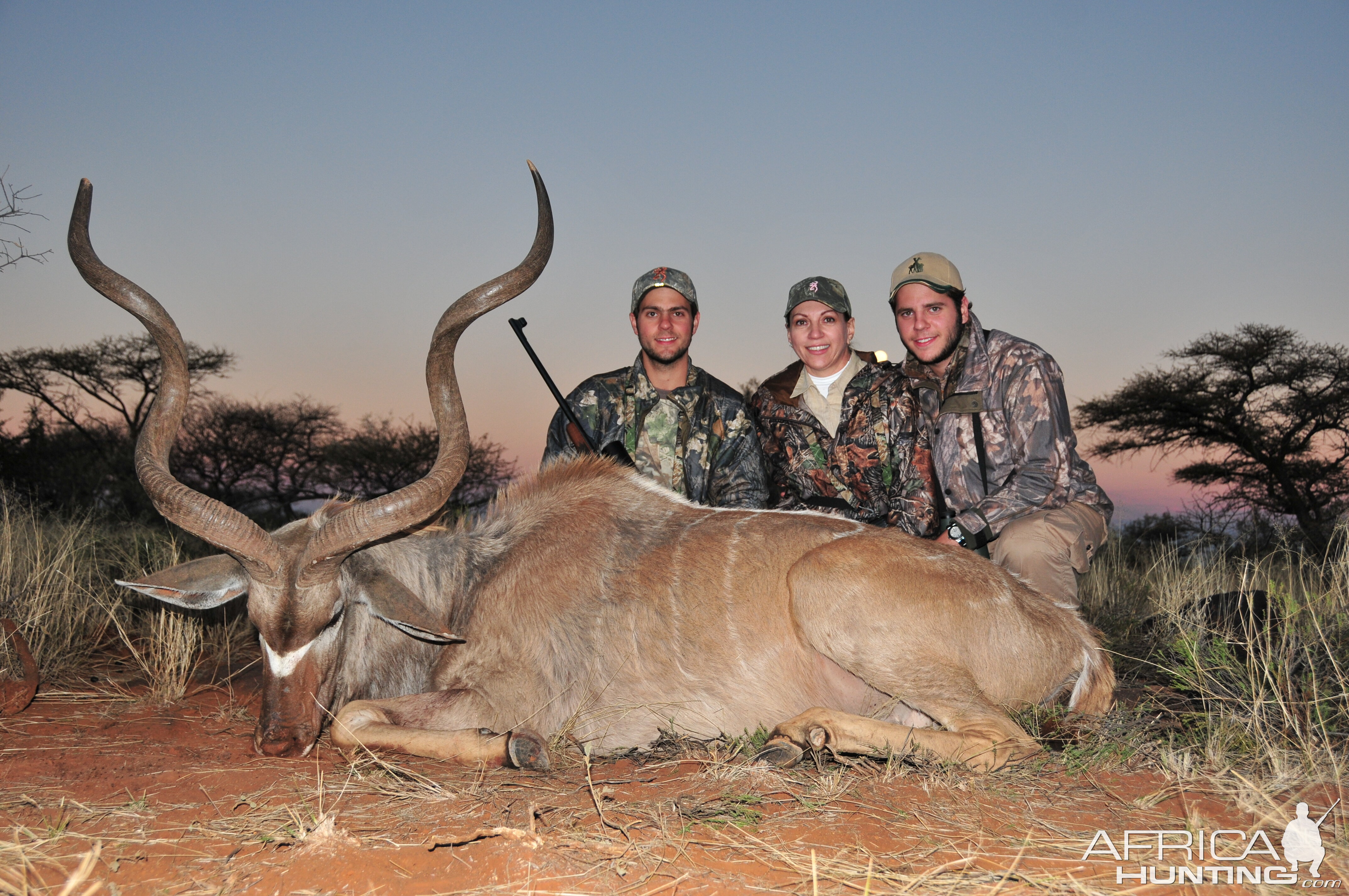 Hunting Kudu with Wintershoek Johnny Vivier Safaris in SA